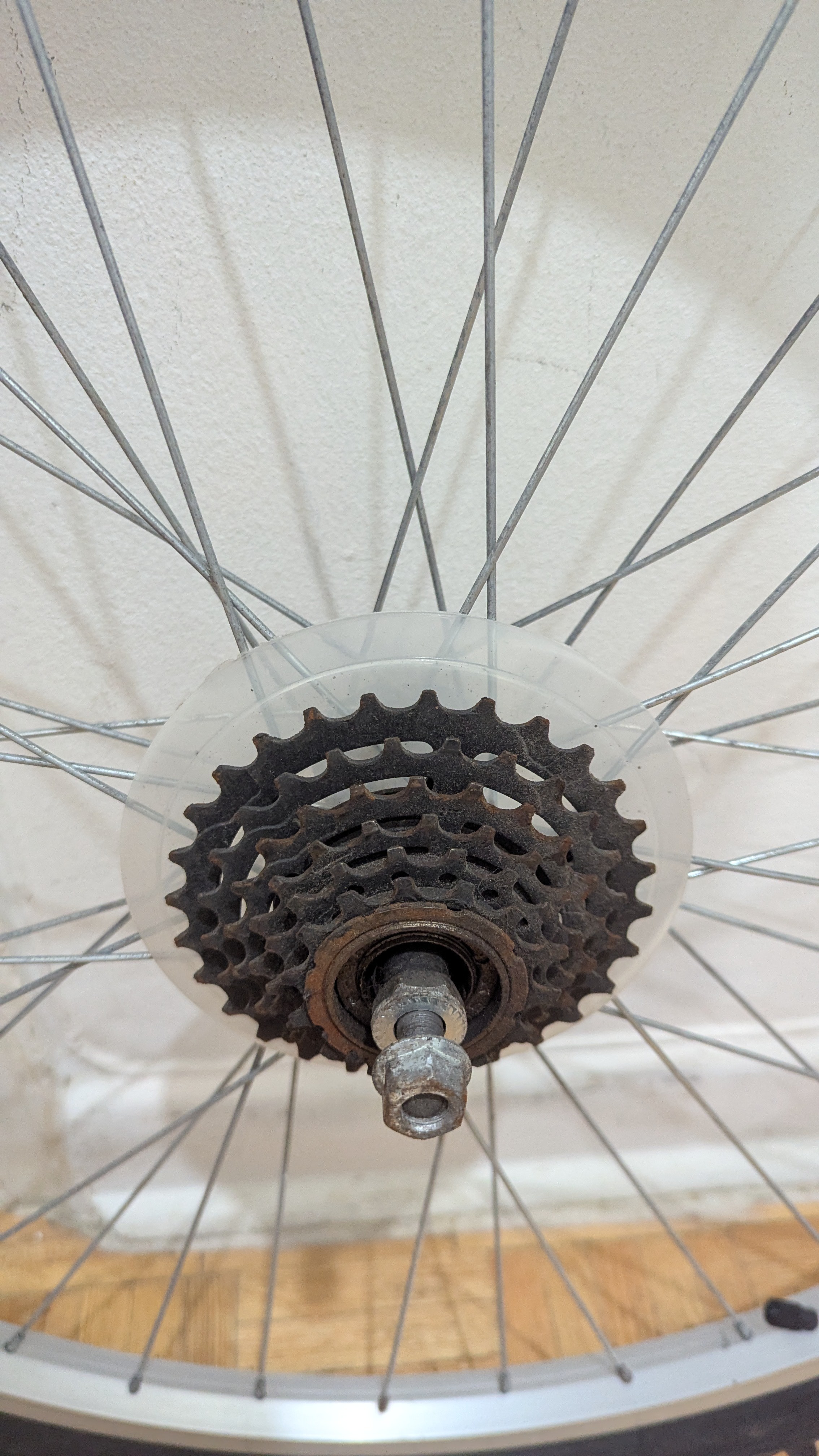 Used Bike Bicycle wheel REAR 26x1.95 (50-559) - photo 3