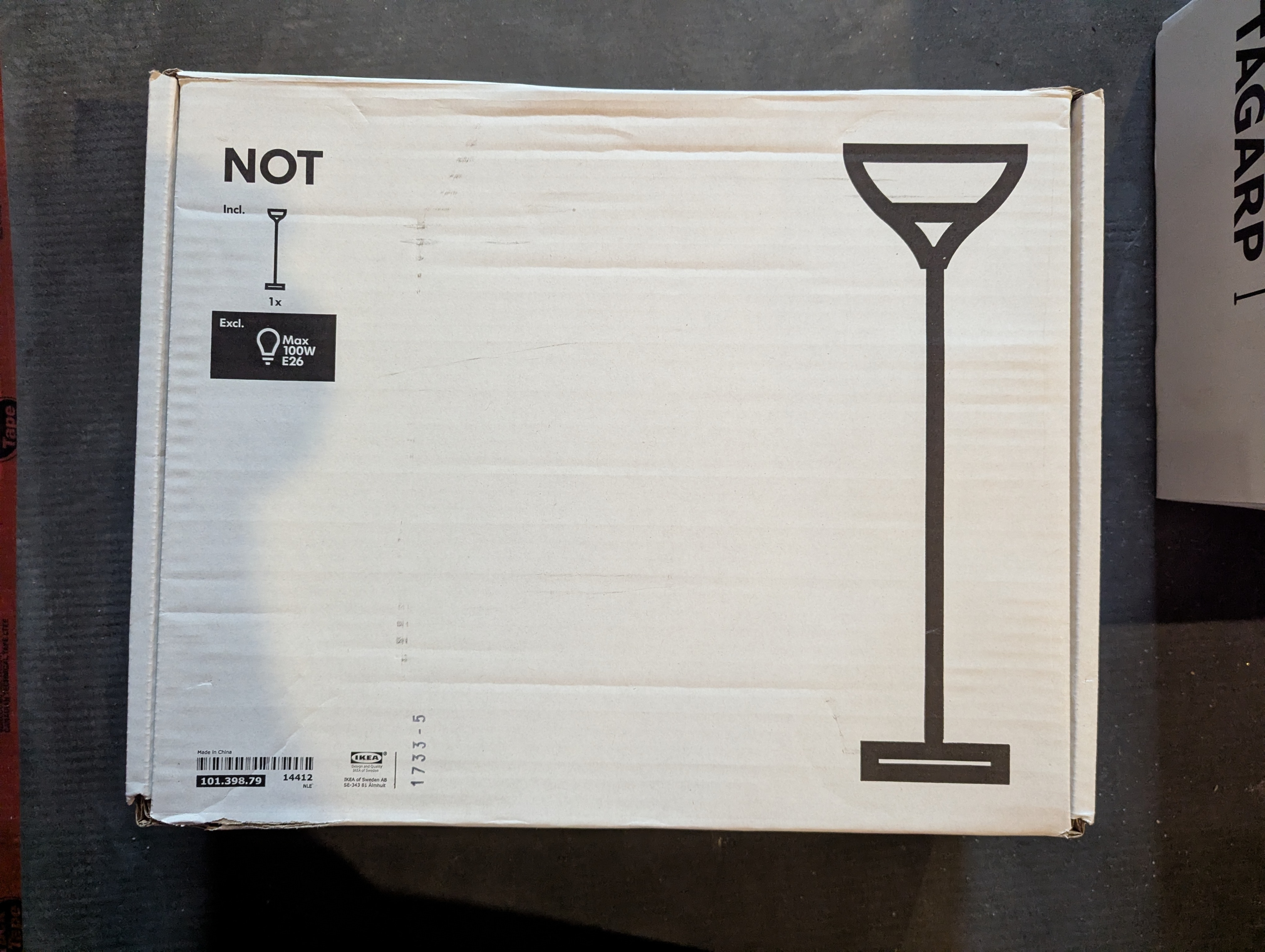 IKEA Floor uplighter - TÅGARP , white - photo 2