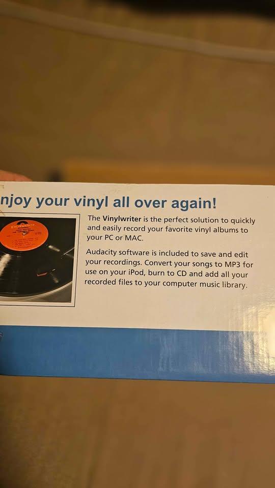 Grace Digital Vinylwriter USB Recordable Turntable - photo 5