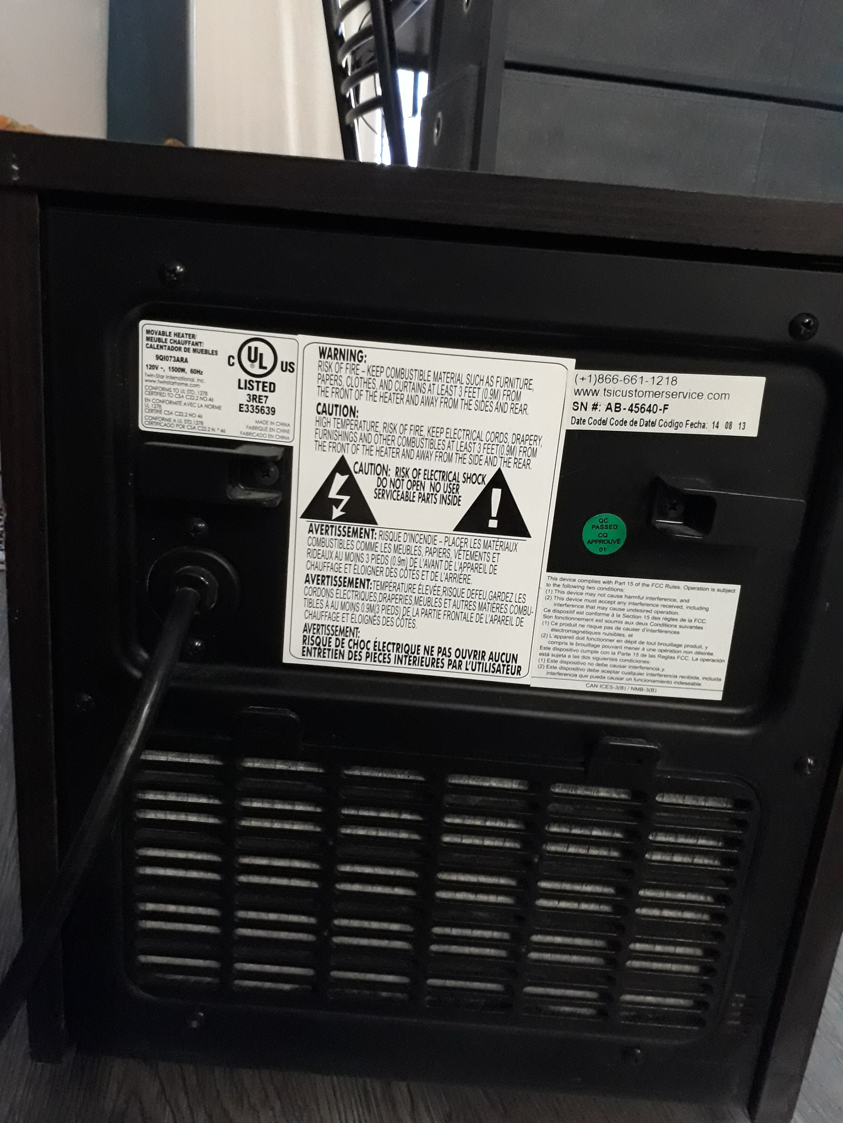 Infrared Heater with Remote - photo 2