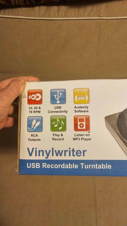 Grace Digital Vinylwriter USB Recordable Turntable - photo 4