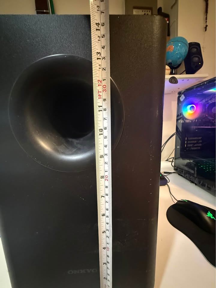 Subwoofer Onkyo SKW-395 Speaker single Box - photo 3