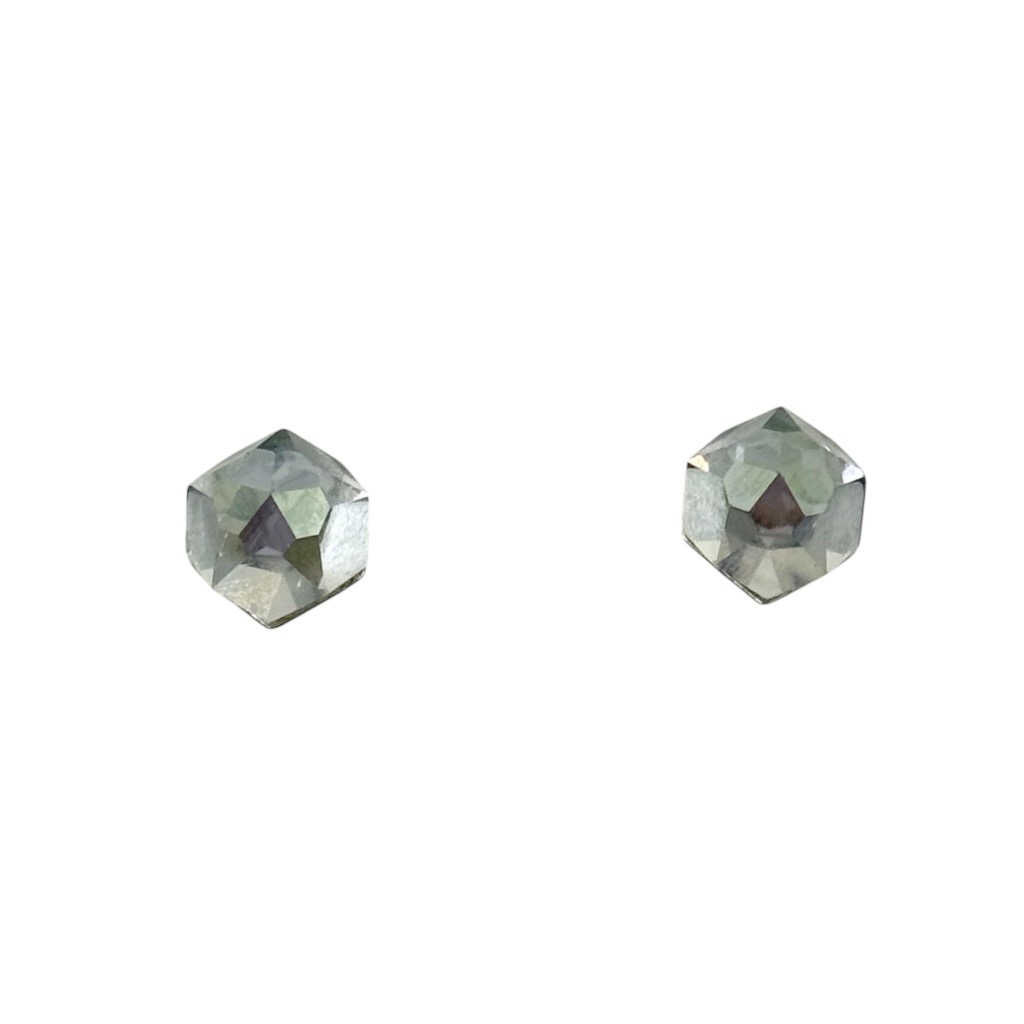 Swarovski silver tone crystal Stud earrings - GM1027 - photo 3