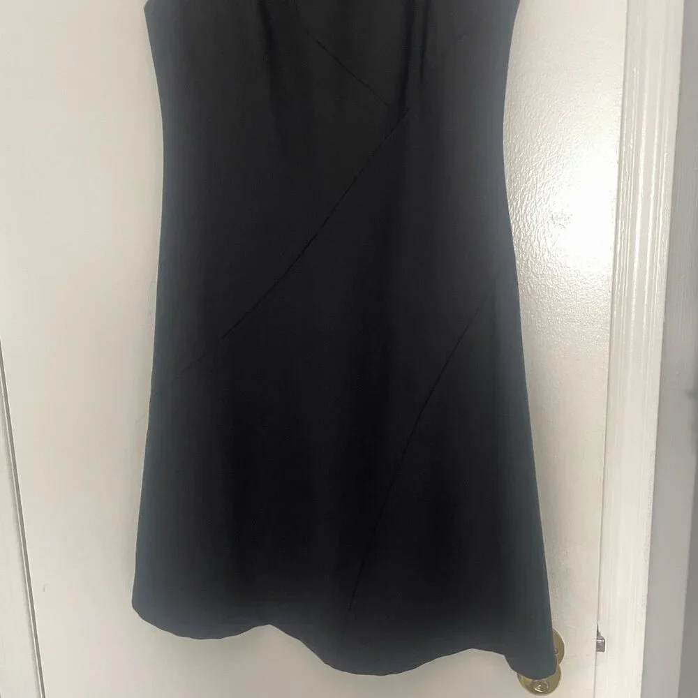 NWT Rebecca Taylor Black Sleeveless Gab Dress Size 4 - photo 5