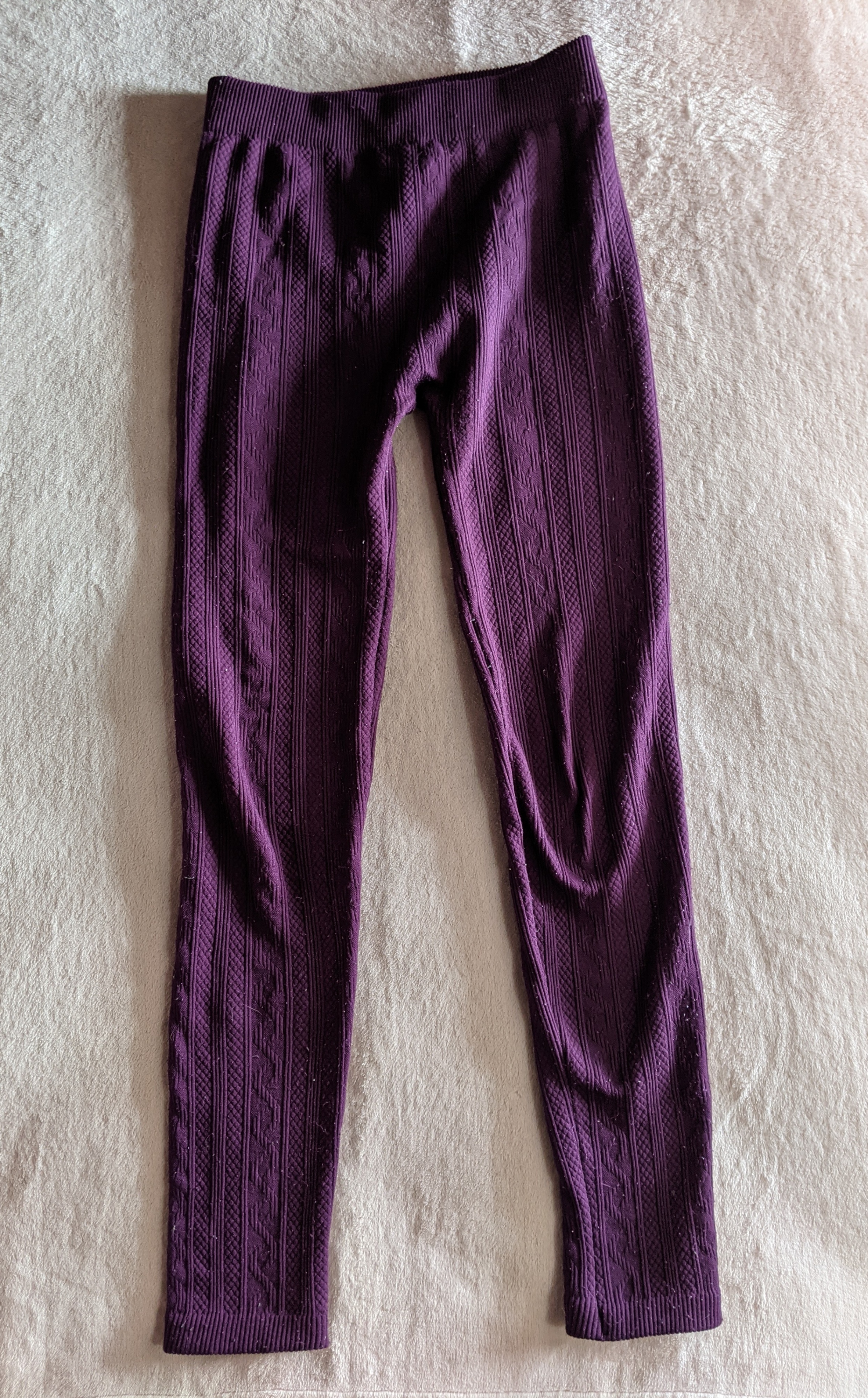 Lily Morgan purple warm leggings