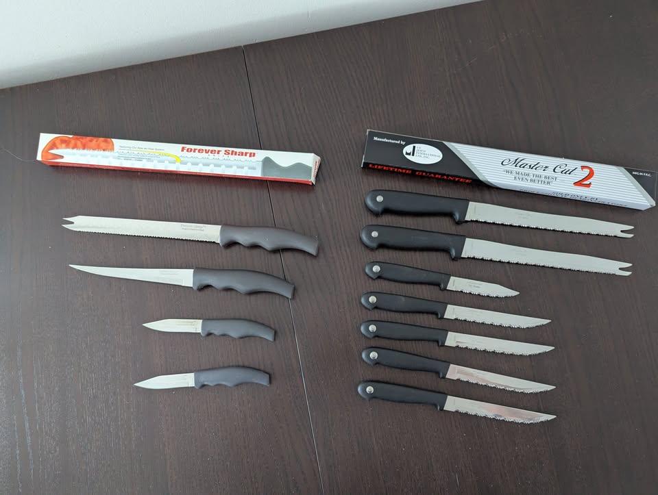 Kitchen Knives - Forever Sharp and Master Cut 2