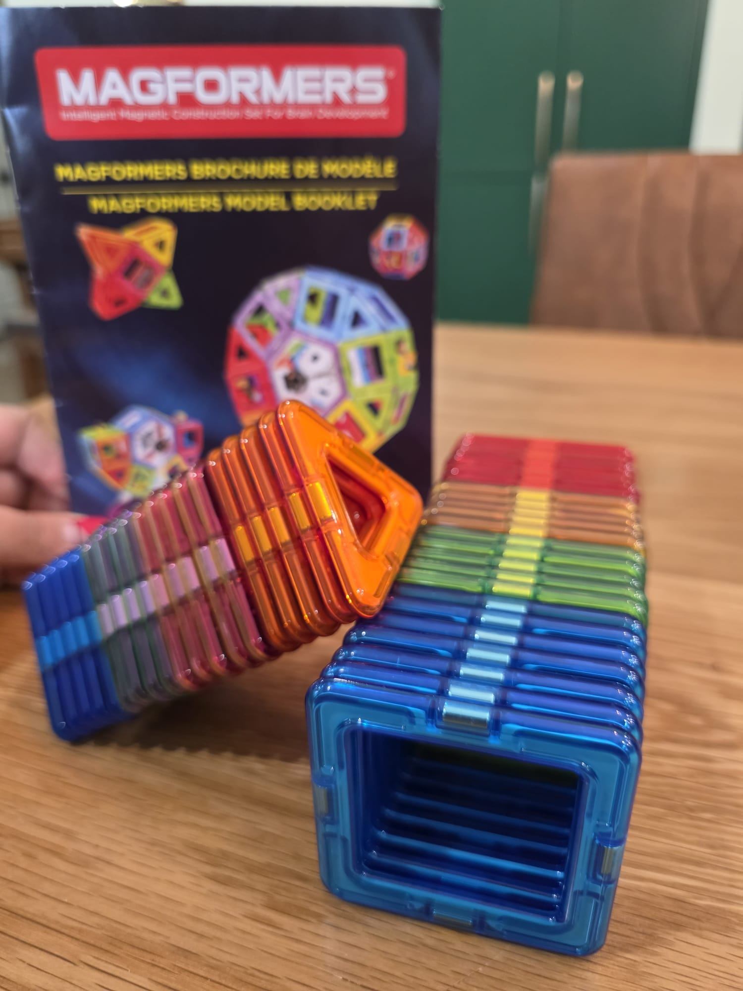 Magformers Magnetic Building Set (43 Pieces) + Booklet - photo 3