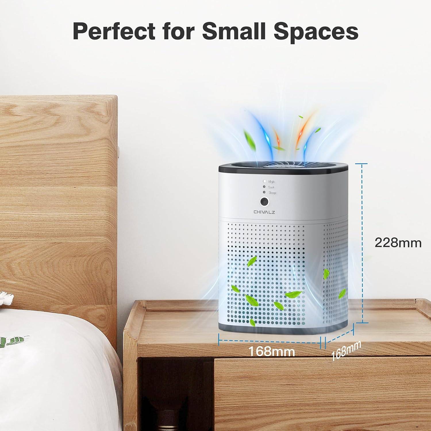 Chivalz Air Purifier - White - photo 4