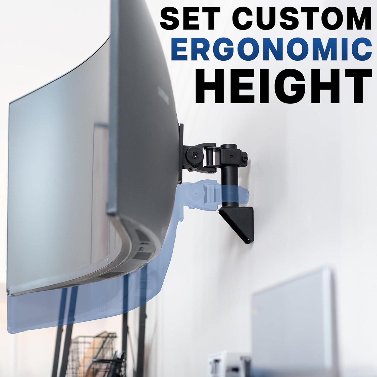 New  VIVO Single Ultrawide Monitor Wall Mount  Screens - photo 5