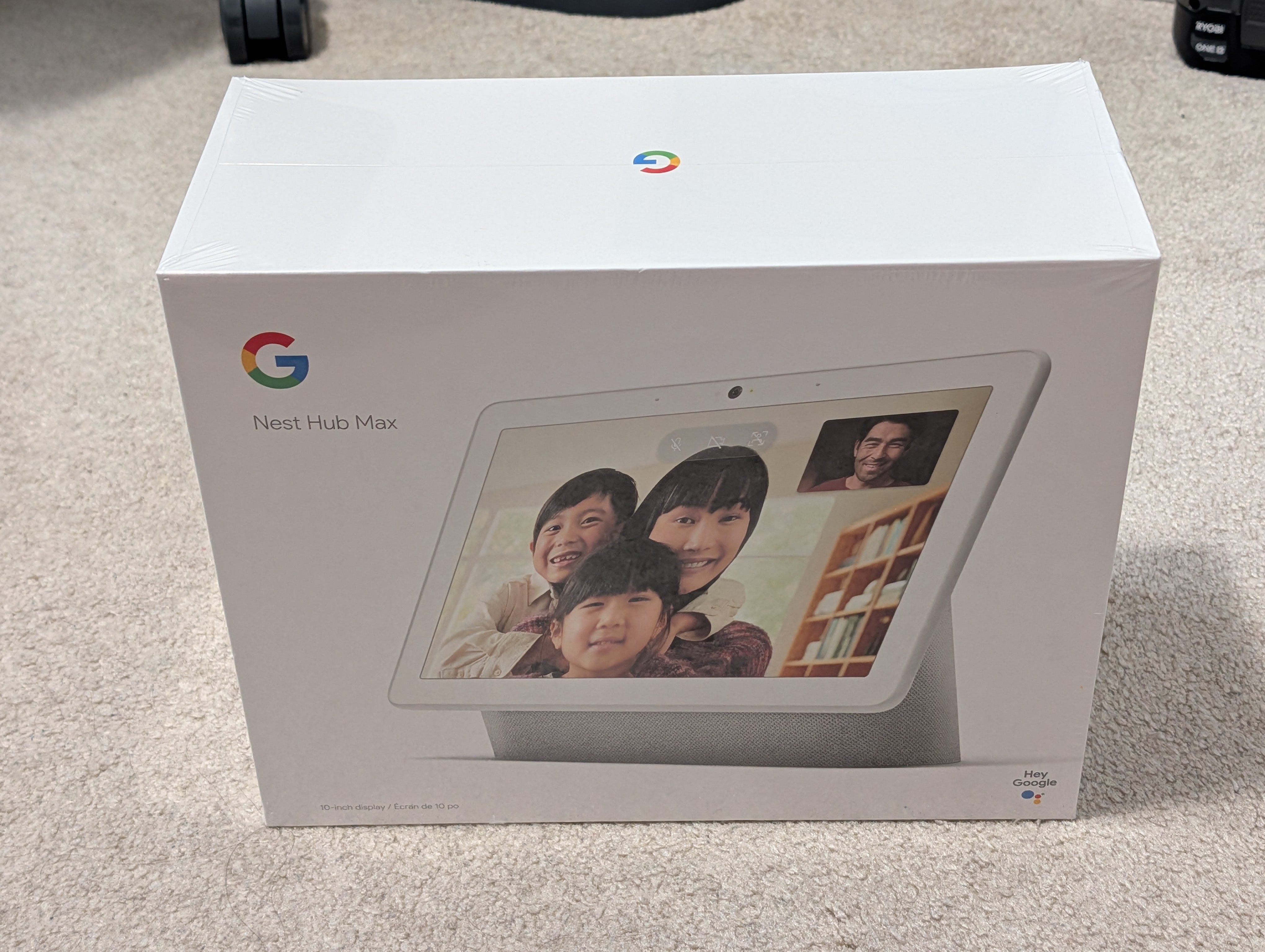 RARE SEALED Google Nest Hub Max 10" Smart Home Display Speaker