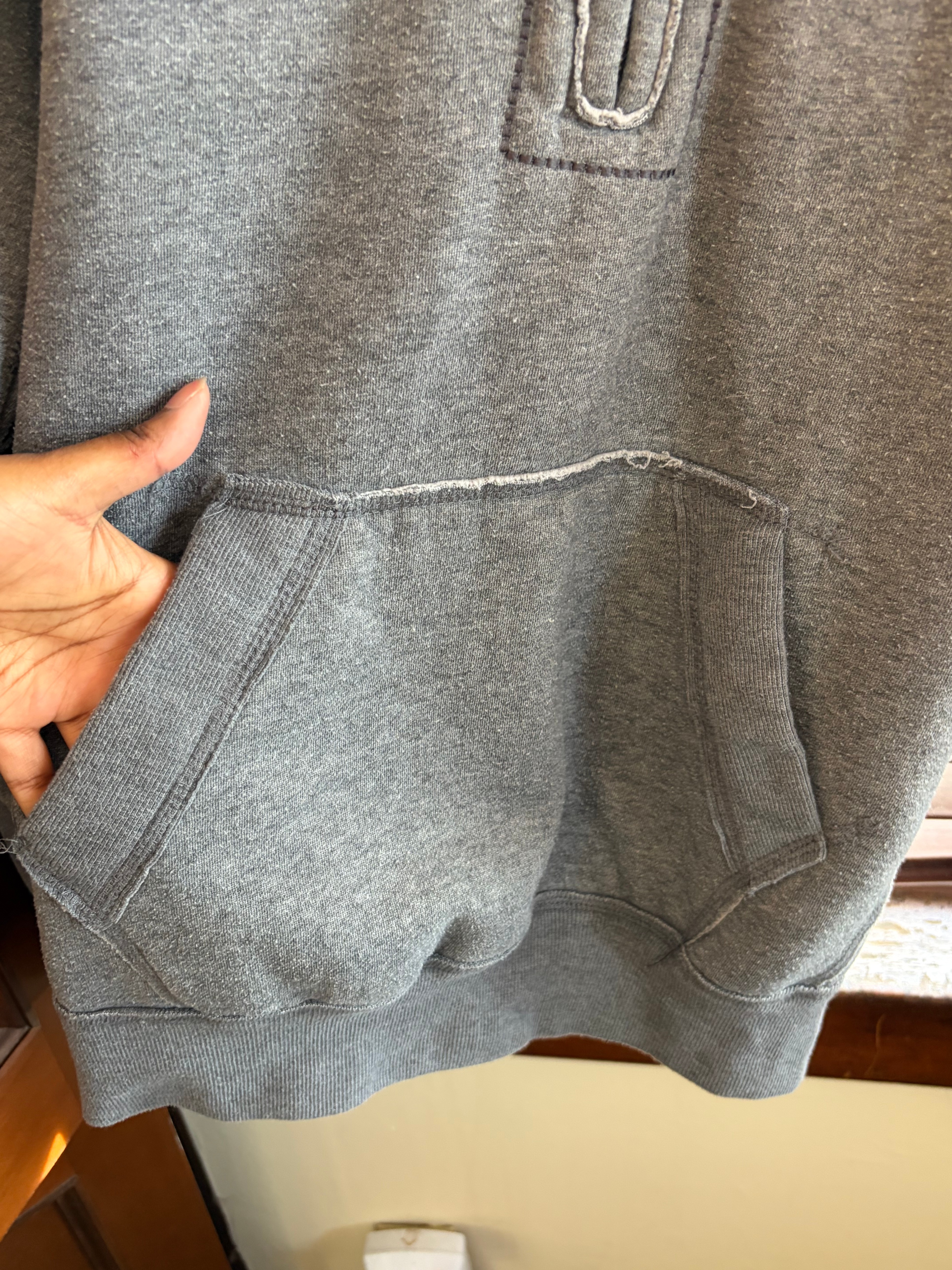 Grey Pepsi Quarter Zip Pullover Sweatshirt - photo 5