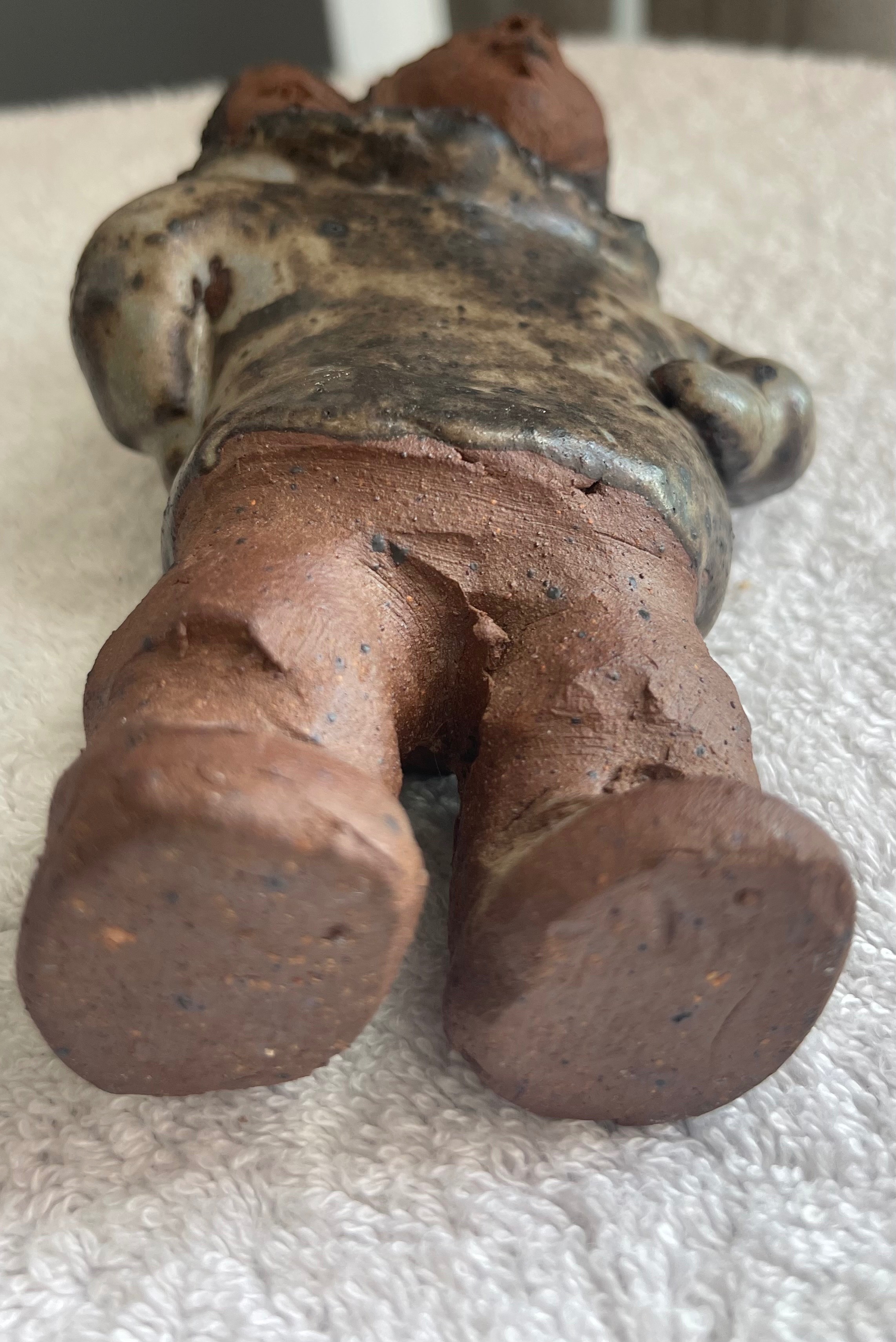 Vintage De Pelteau Inuit Mother & Child Sculpture - photo 5