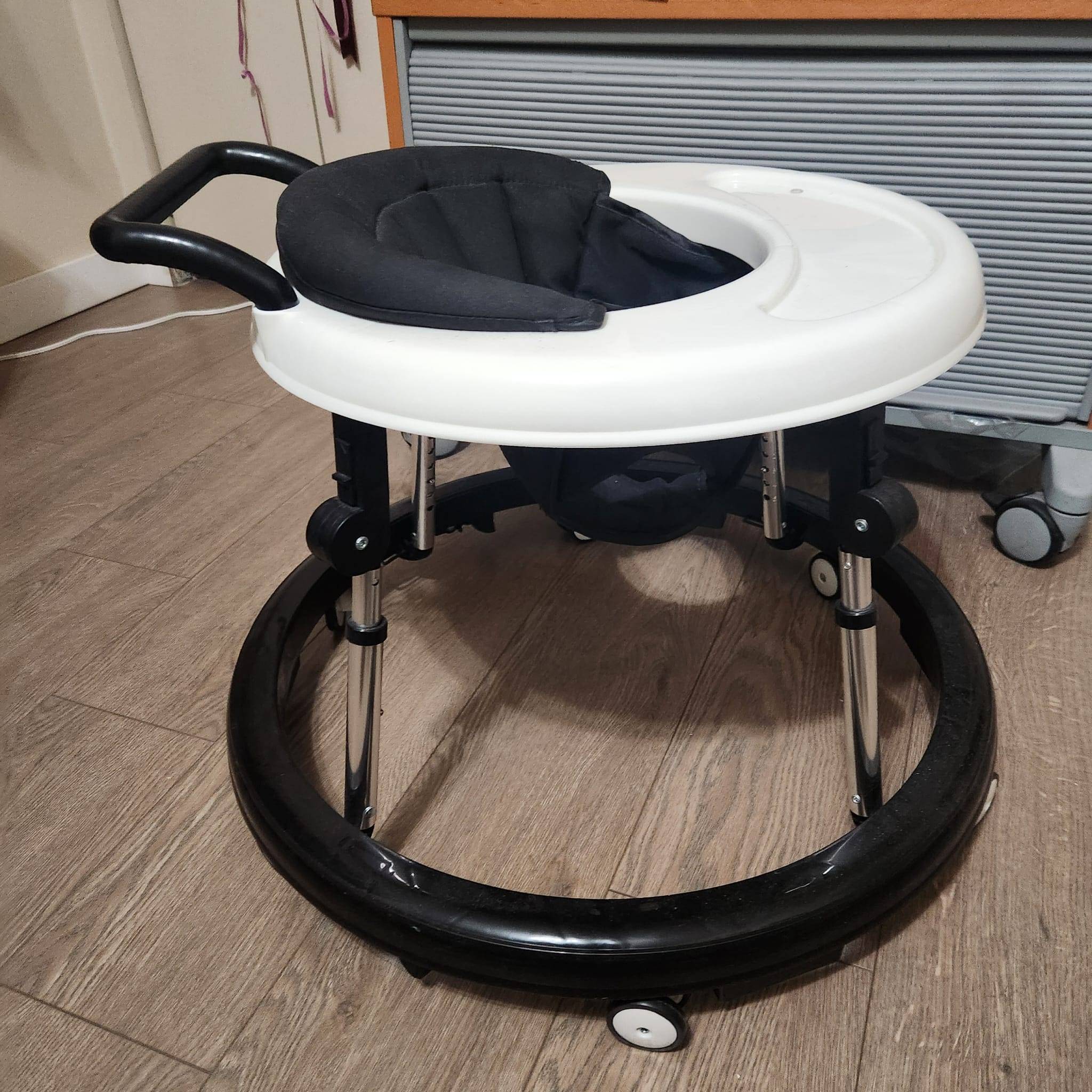 Baby Walker with 5 Adjustable Heights, Infants 6-18 Months,