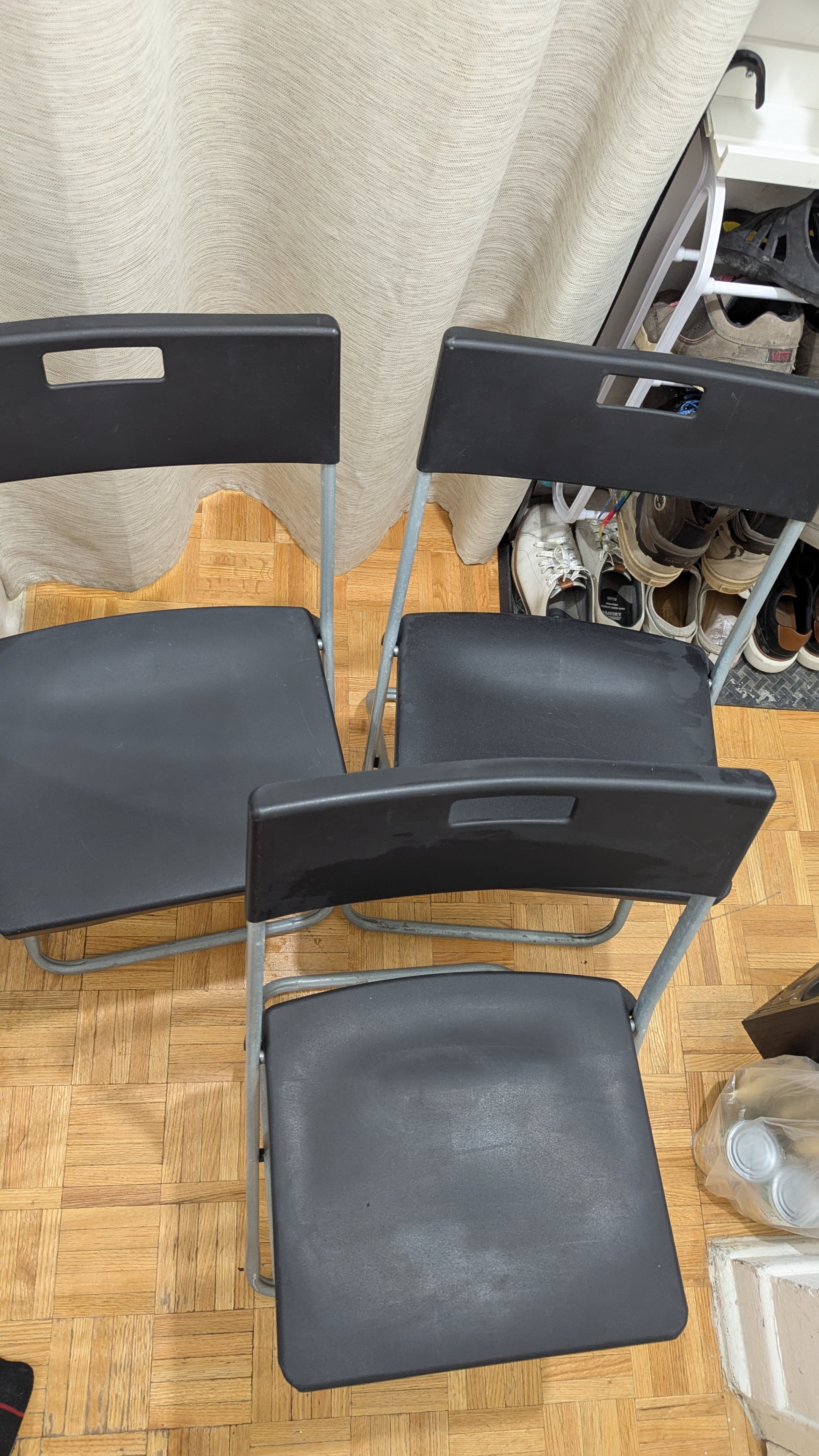 Folding chair Black - photo 3