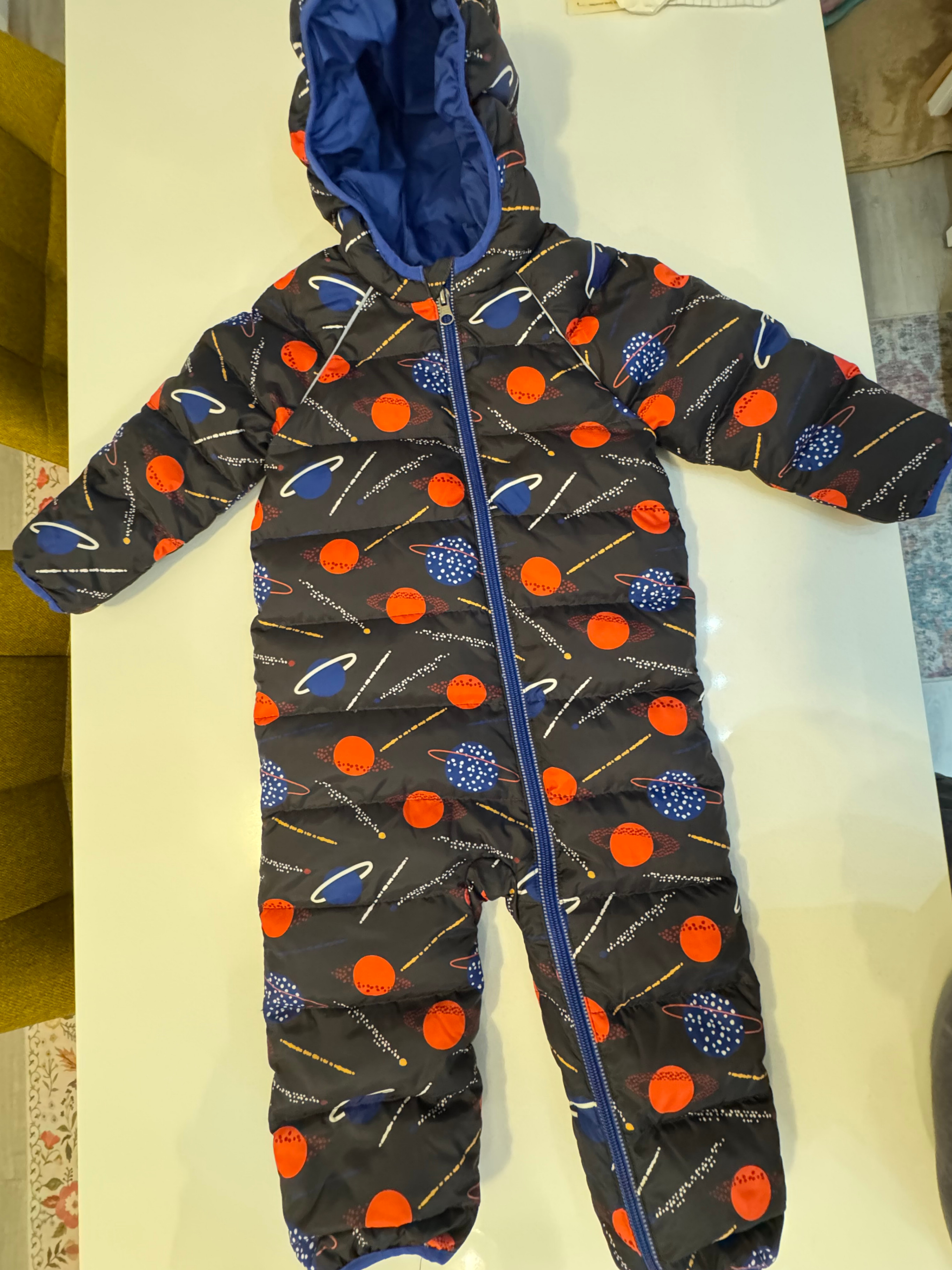 Hanna Andersson Snowsuit 80cm 18-24 Months Cosmos