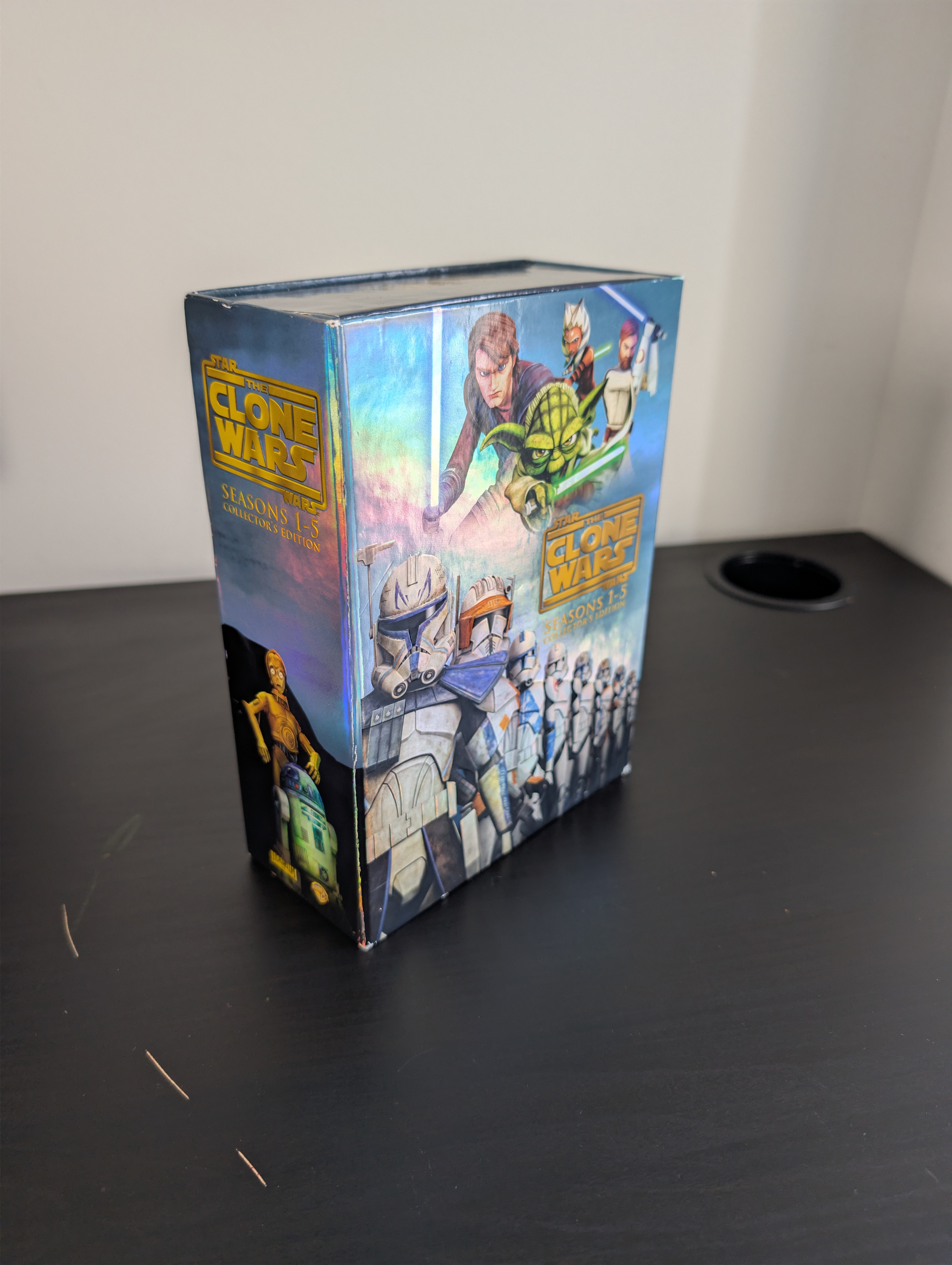 Star Wars Clone Wars Blu-ray Collector Set S1–5 + Art Book - photo 2
