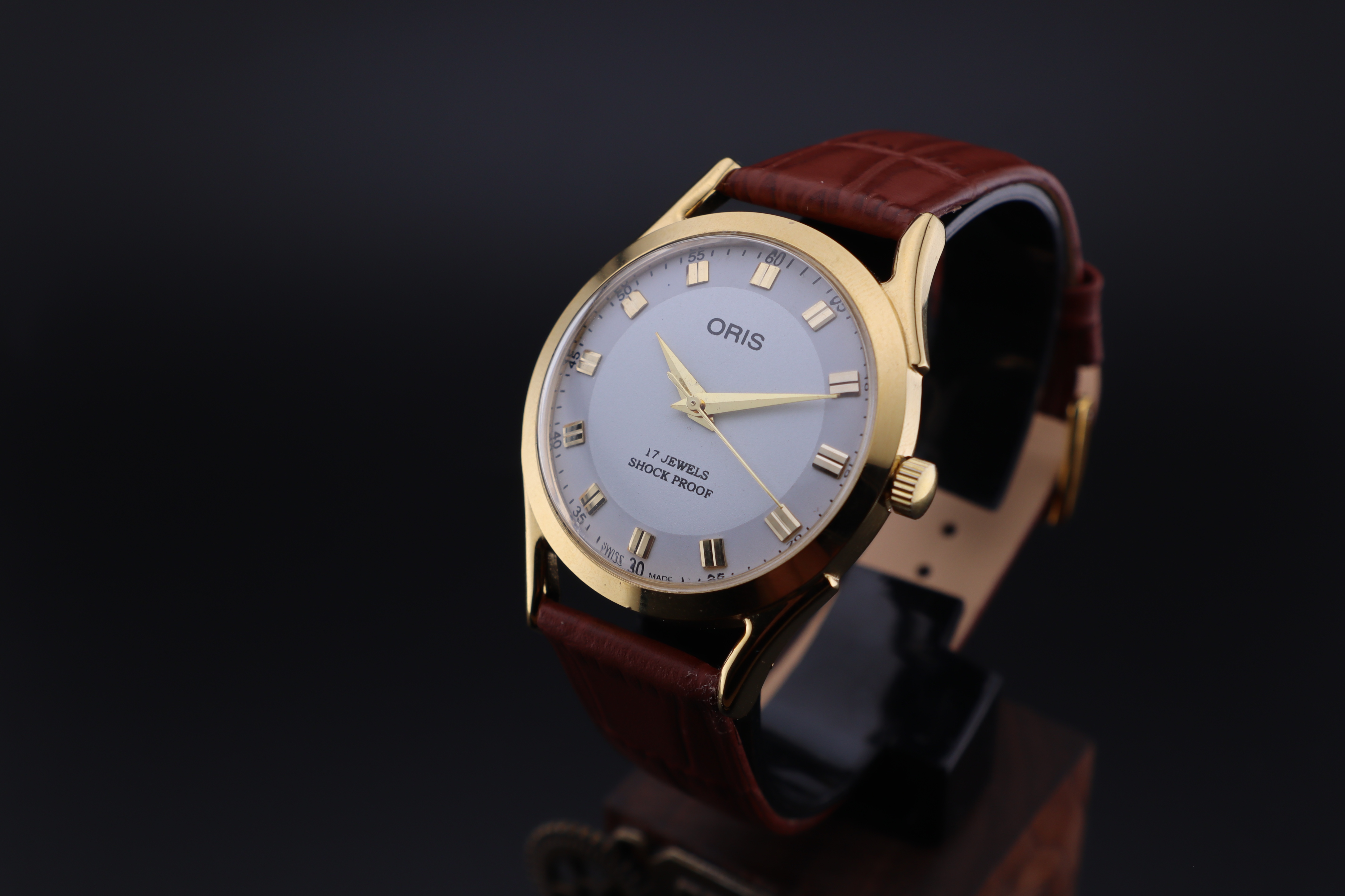 Vintage Oris Swiss ST-96 Hand Wind Mechanical Men's Watch - photo 3