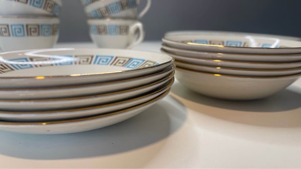 22KT Gold Dinnerware Set - Vintage Winnertons “Ulysses”