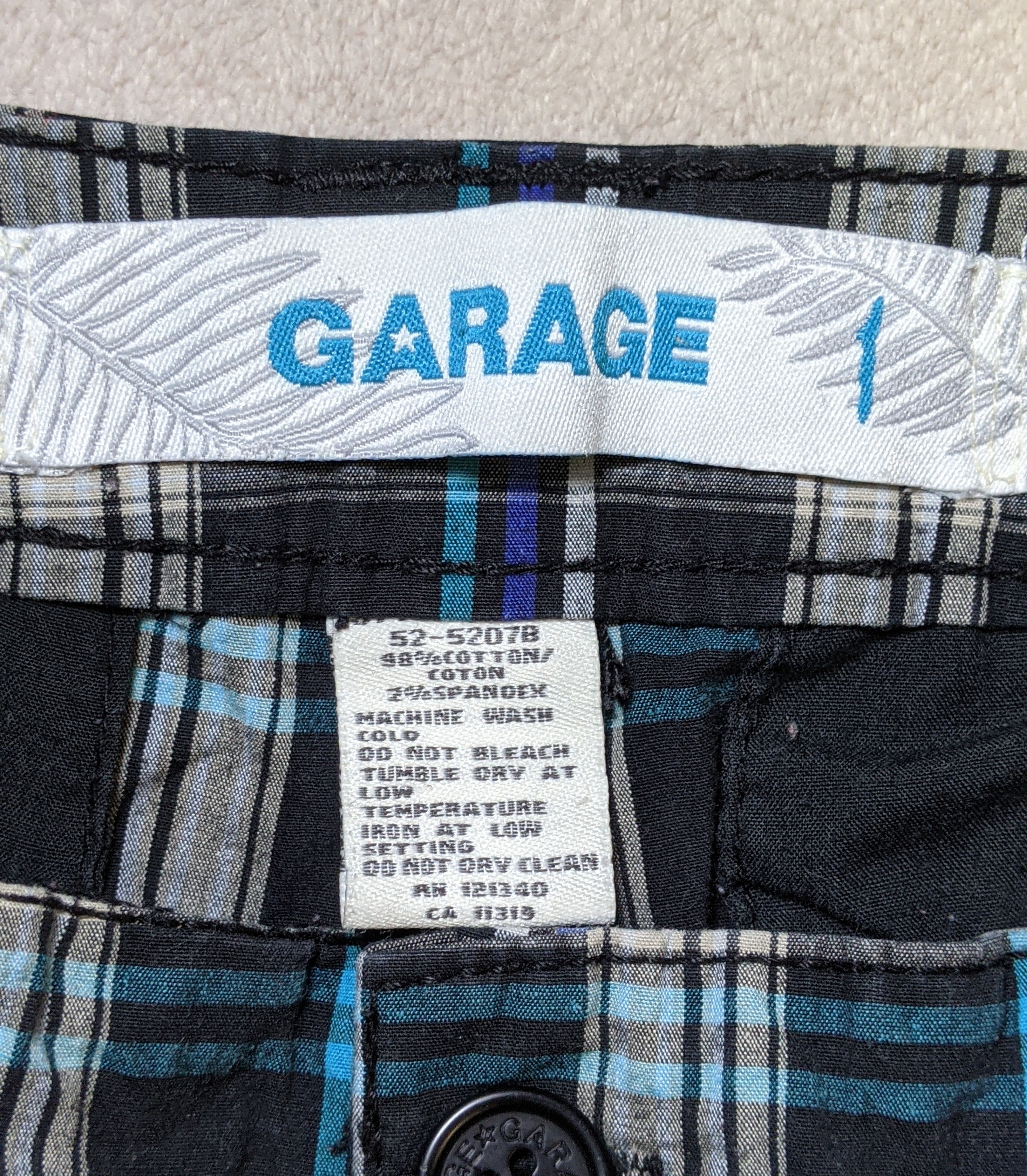 Garage plaid shorts - photo 3