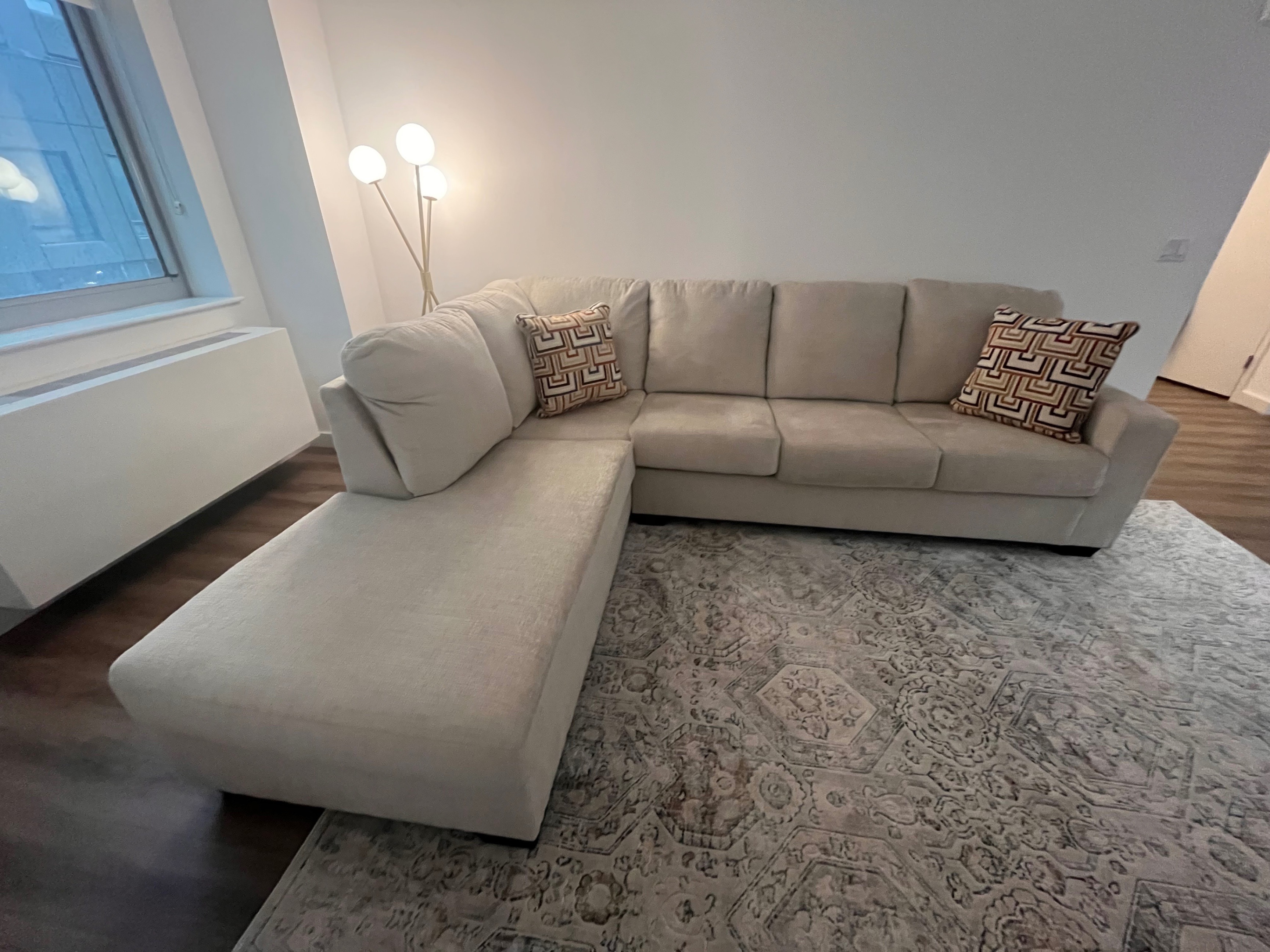 Sectional Sofa + TV Stand + FREE TV & Lamp Moving Sale - photo 4