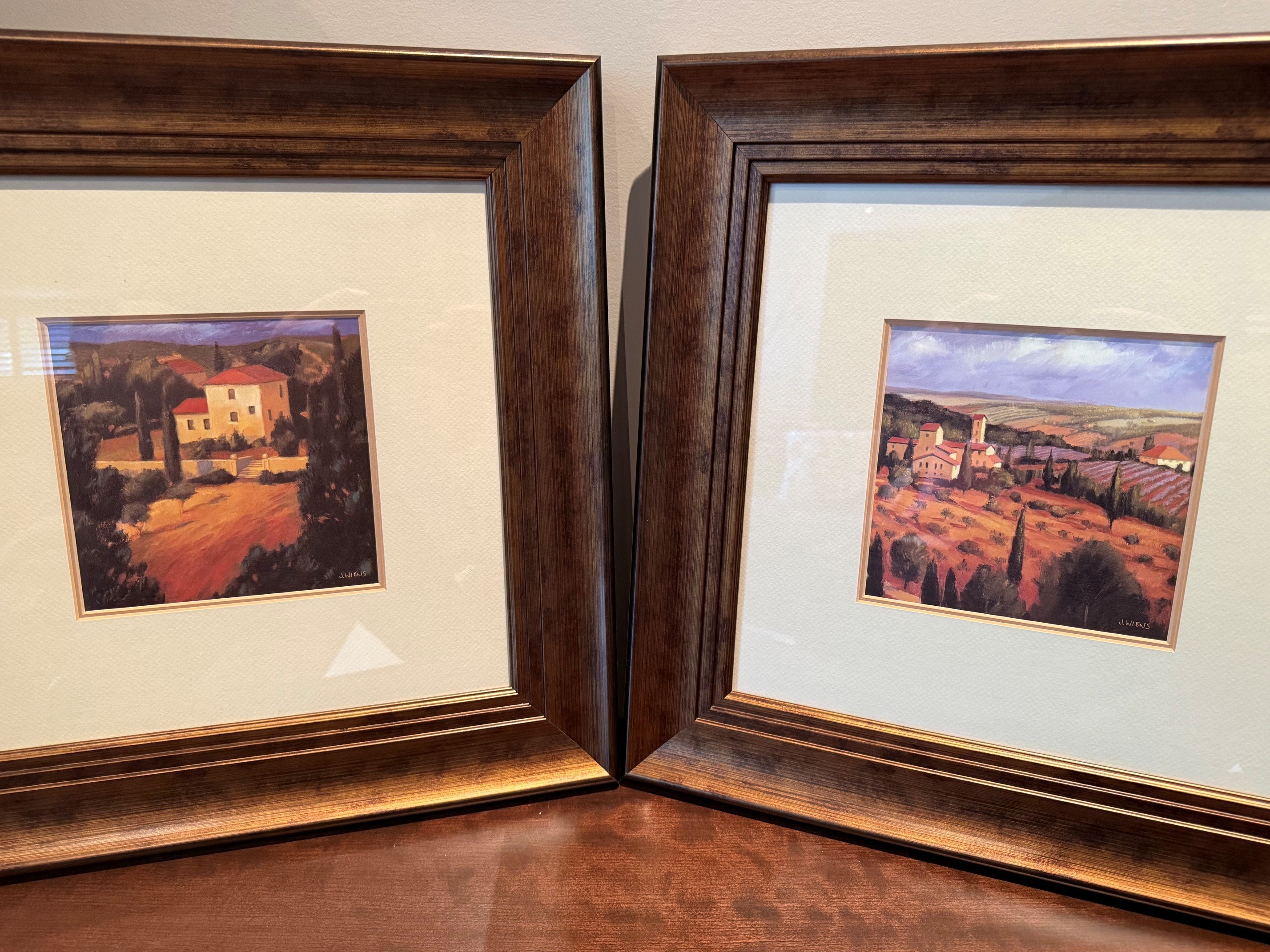 Framed art prints under glass - photo 5
