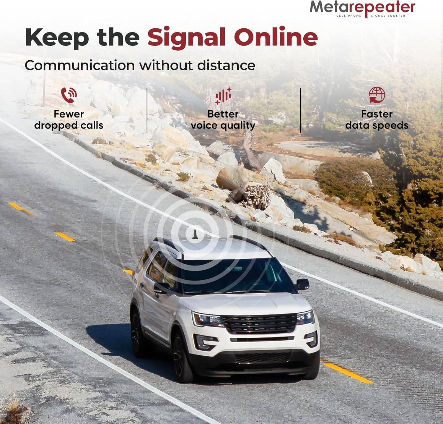 Cell Phone Booster for Car, SUV, Van - photo 4