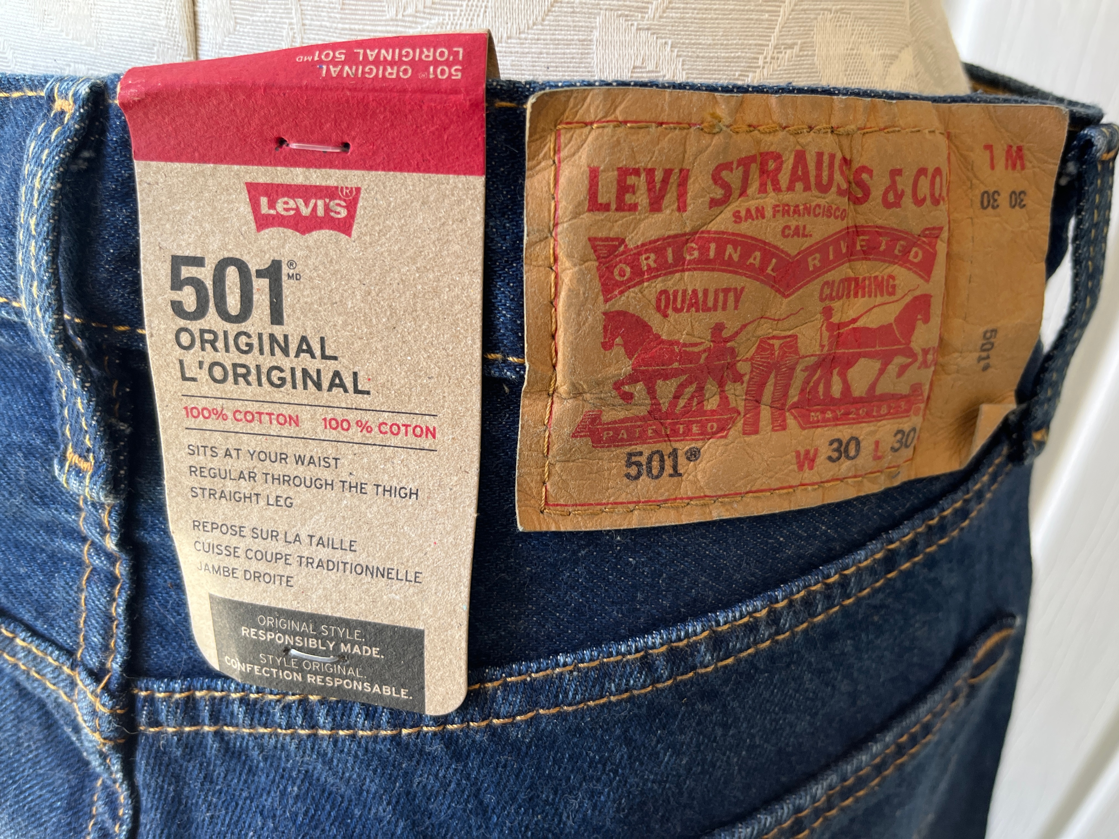 Levi's 501 Original Fit Jeans Men's W30 L30 - photo 3