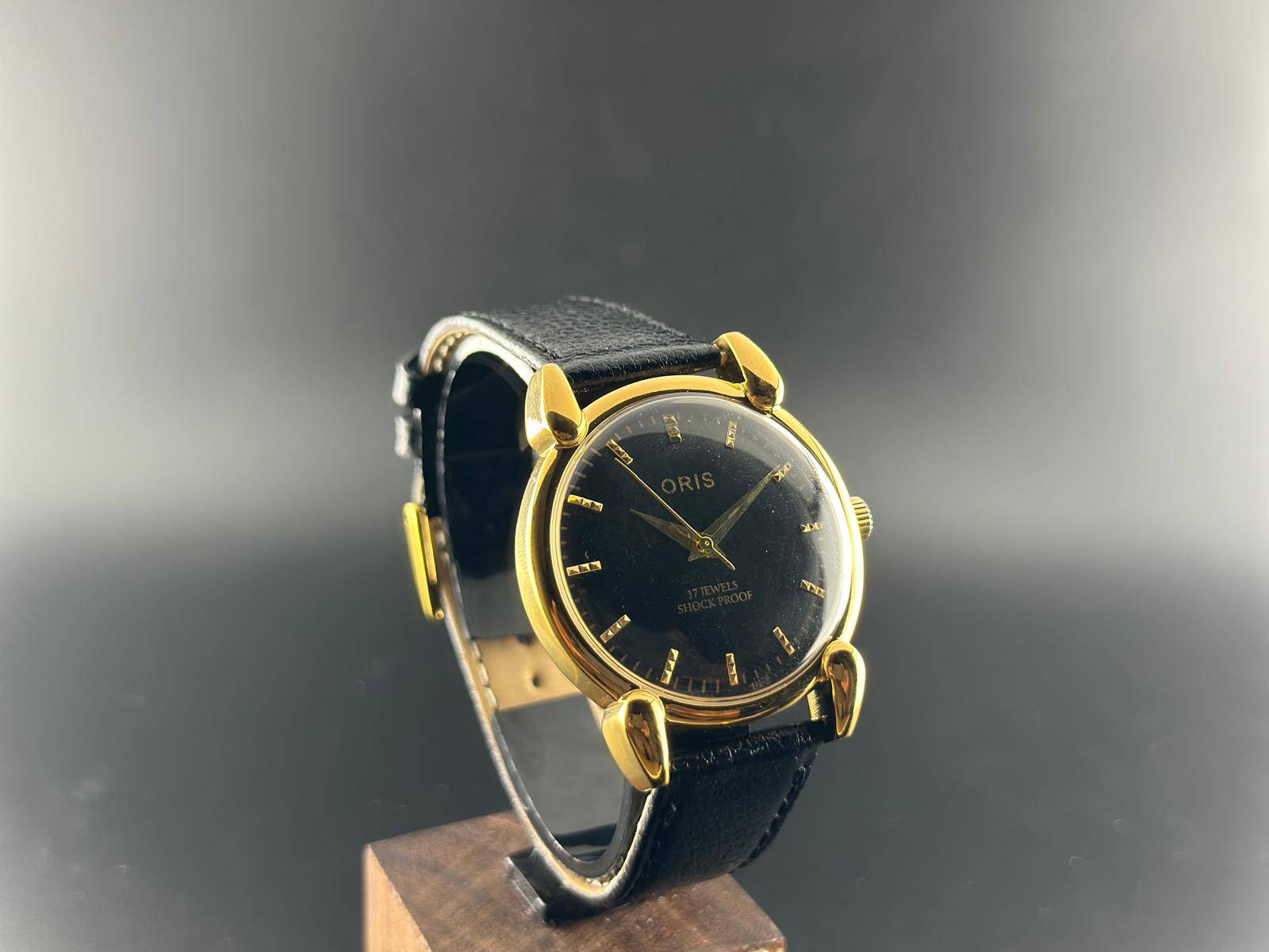 Vintage Oris Swiss ST-96 Hand Wind Mechanical Men's Watch