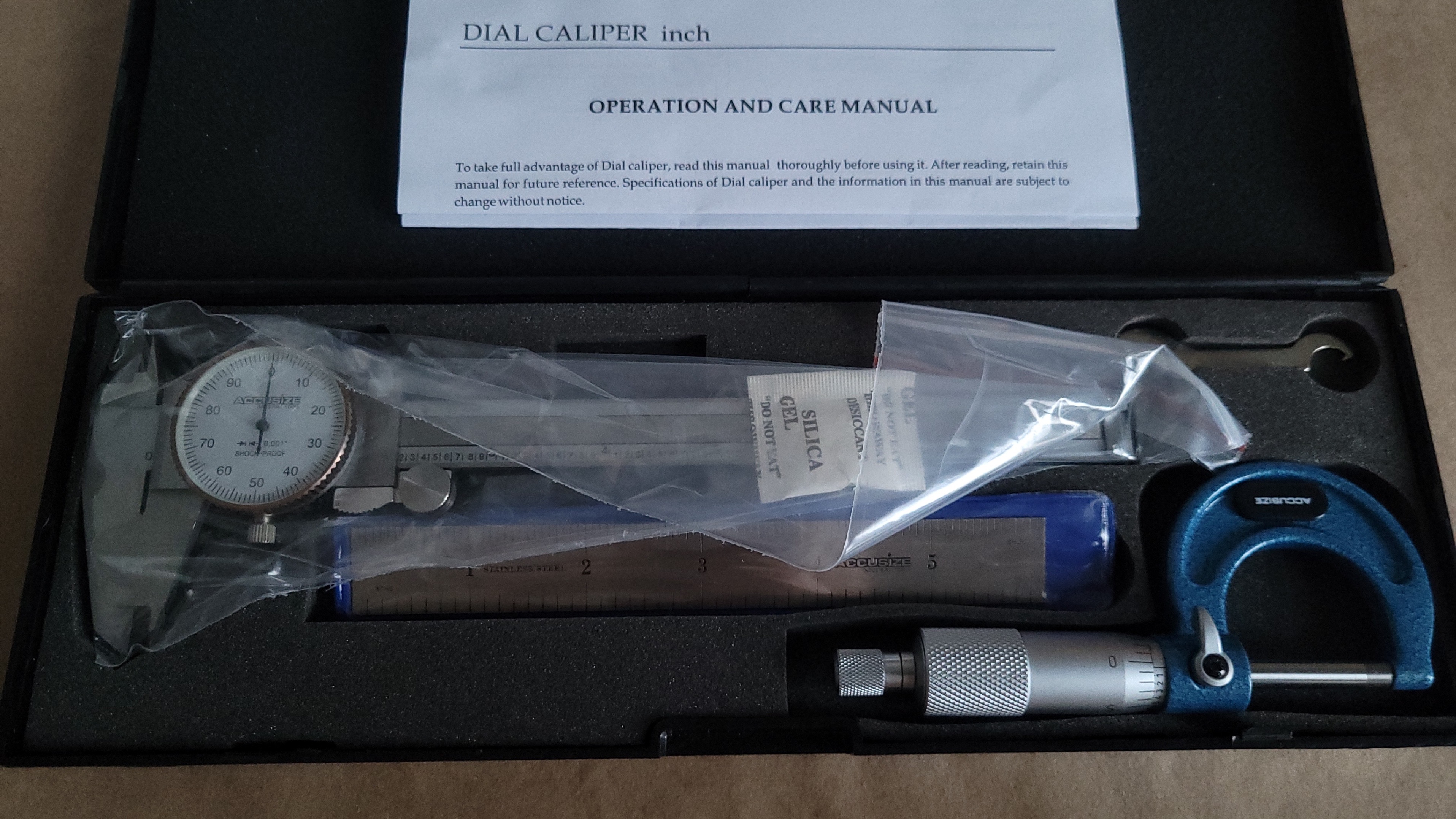 3pcs Precision Tools in Fitted Plastic Case - photo 4