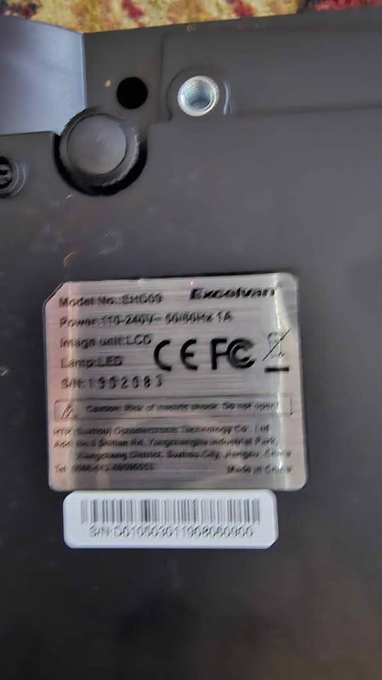 Excelvan EH609 LCD Projector with Remote - photo 5