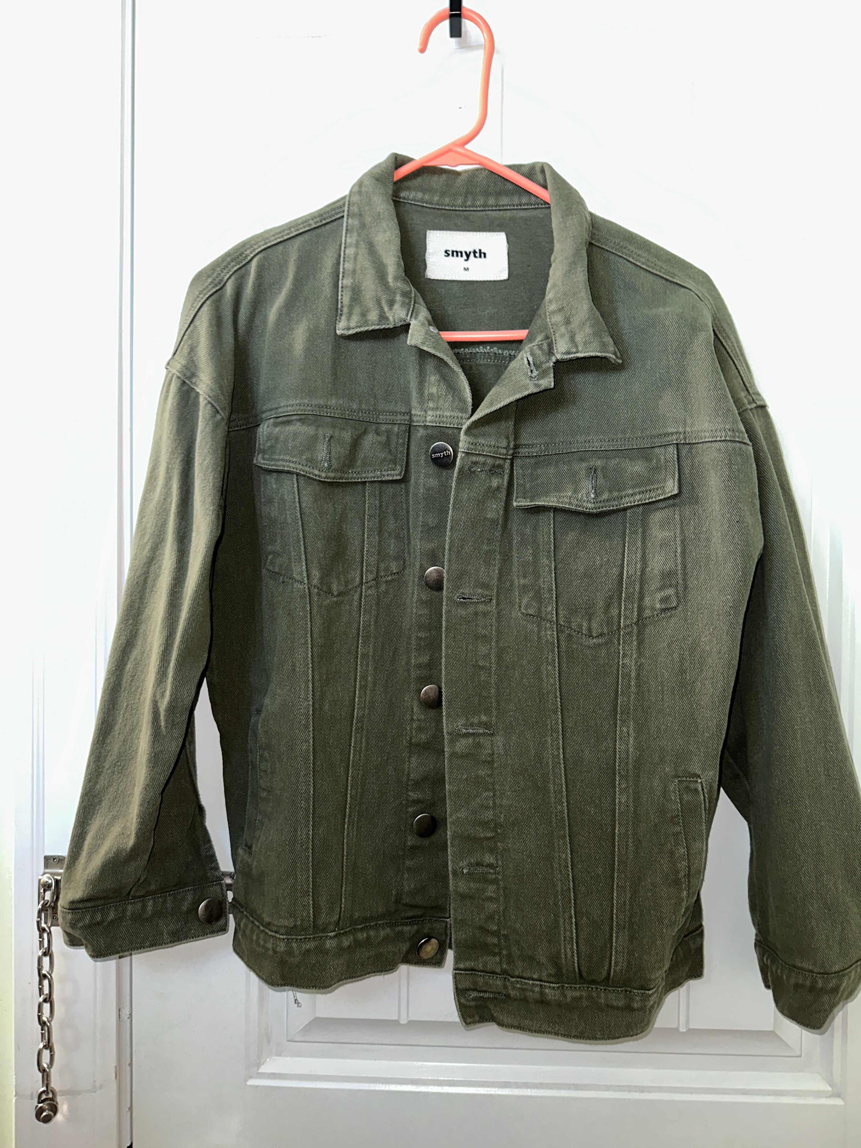 Green Denim Jacket