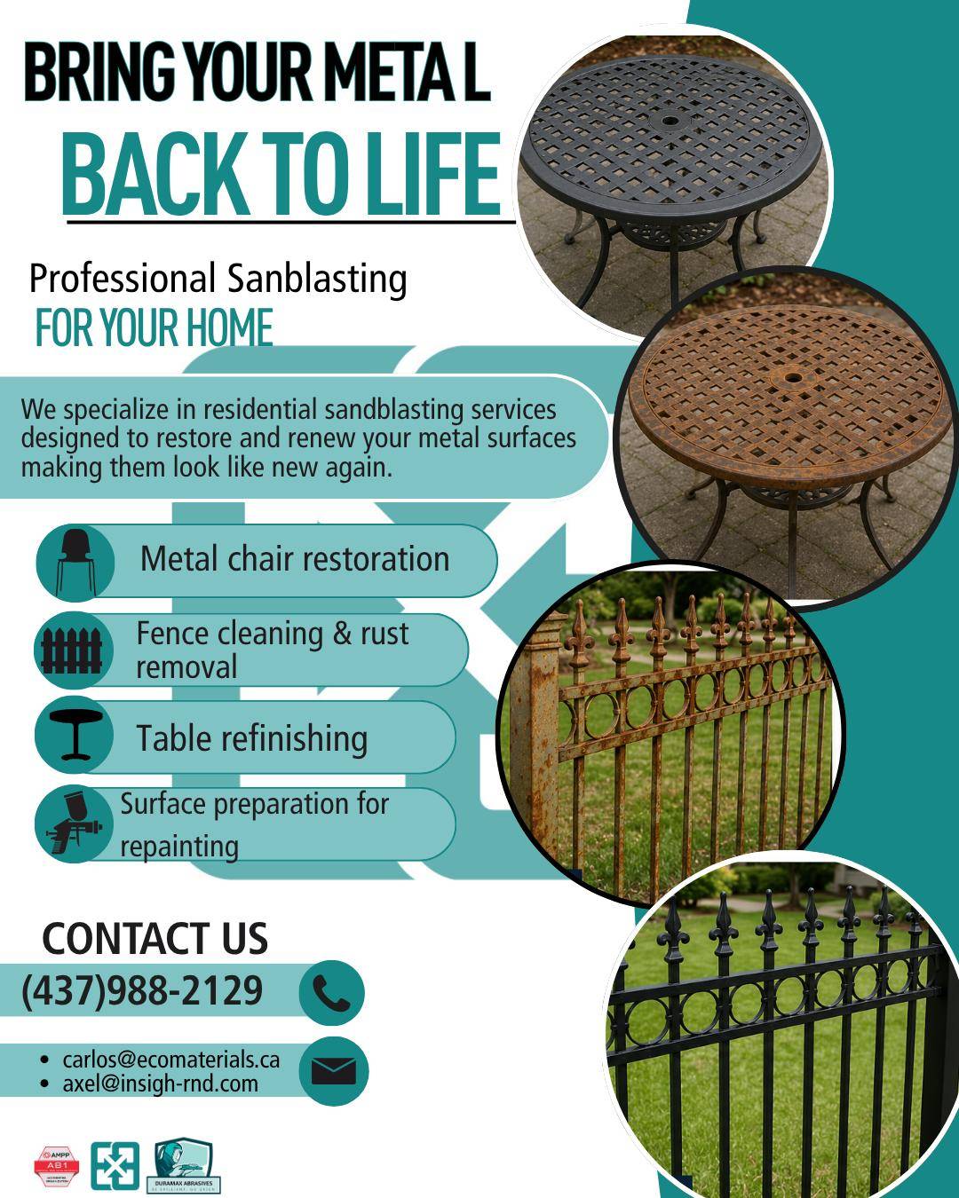 Metal Furniture Restoration