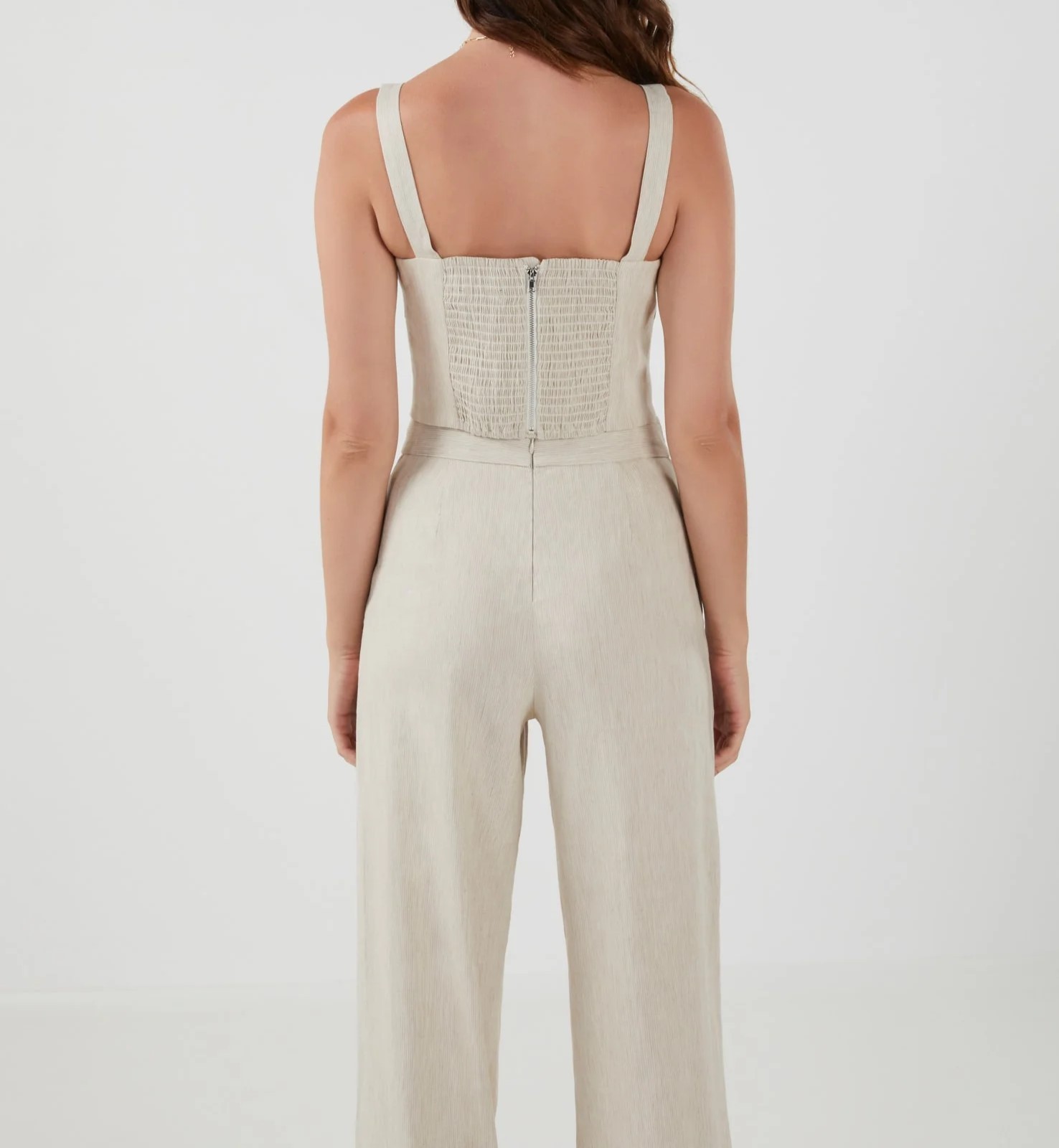 BCBGMaxAzria ($450 ret) 3-PC Summer Suit! Beige XS (fits sz 4) - photo 4