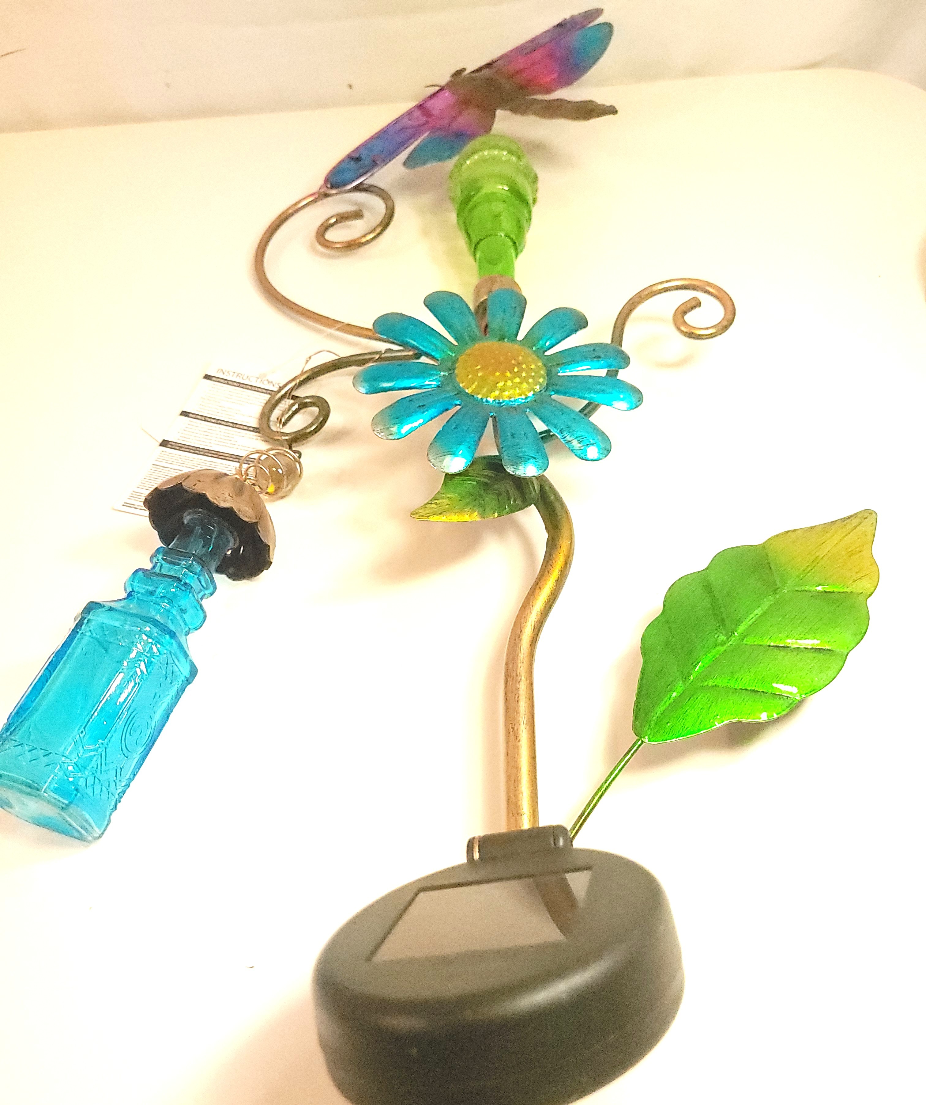 43” Solar Dragonfly Garden Stake - Brand New with Tags - photo 3