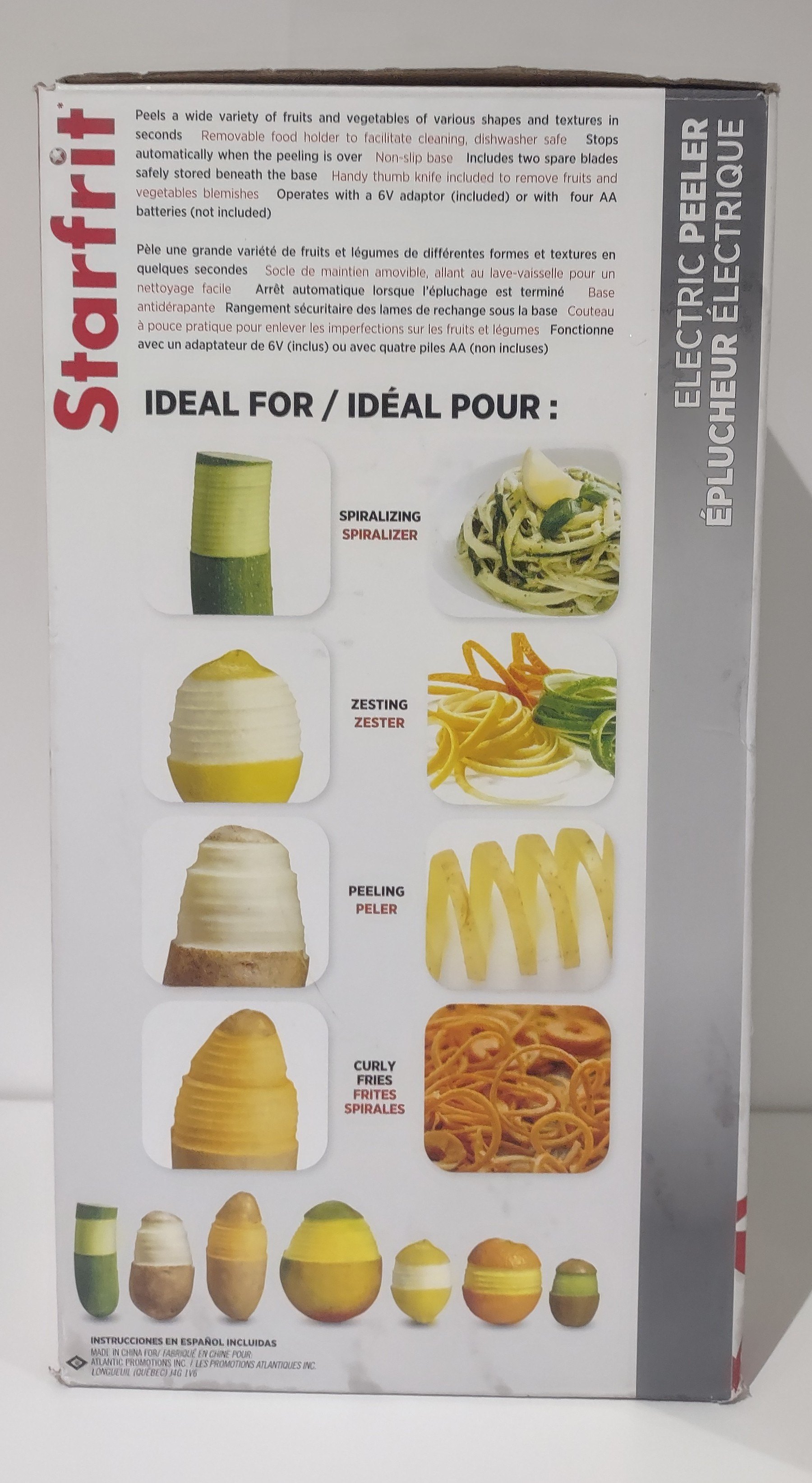 BNIB Starfrit Electric Peeler - photo 4