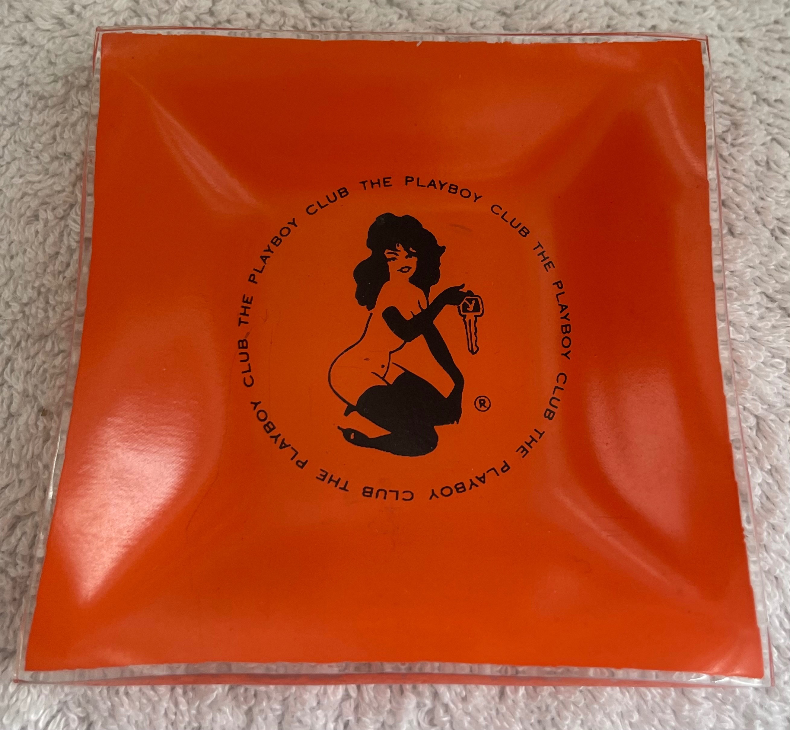 Rare Vintage Playboy LeRoy Neiman "Femlin" Acrylic Tray