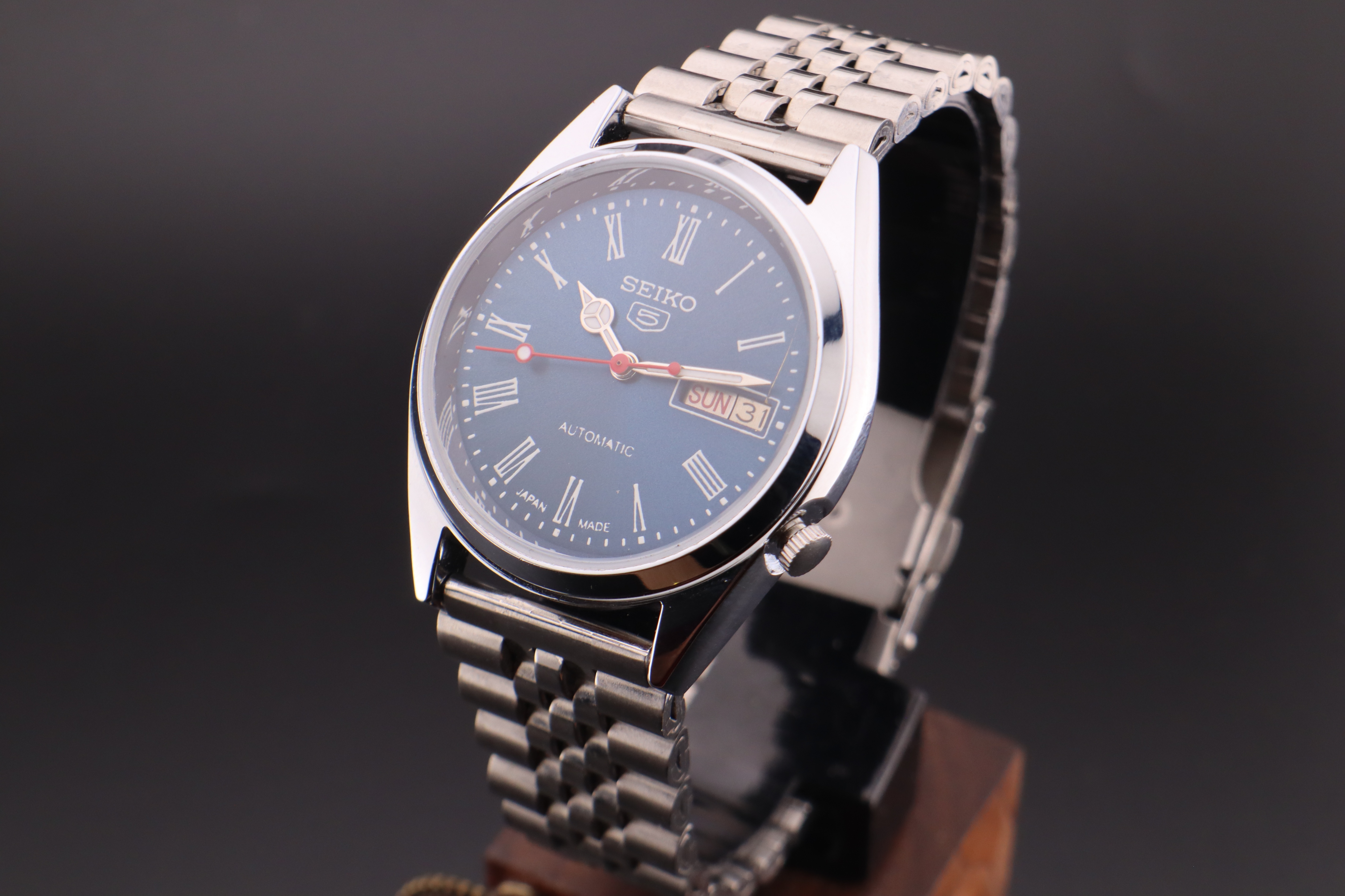 Vintage Seiko 5 Automatic 6309A Men's  Watch D&D- Japan Made - photo 3