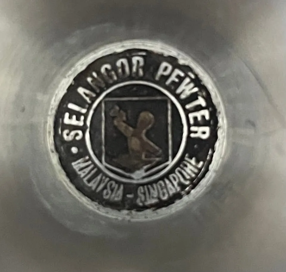Vintage Pewter Salinger Goblets - photo 4