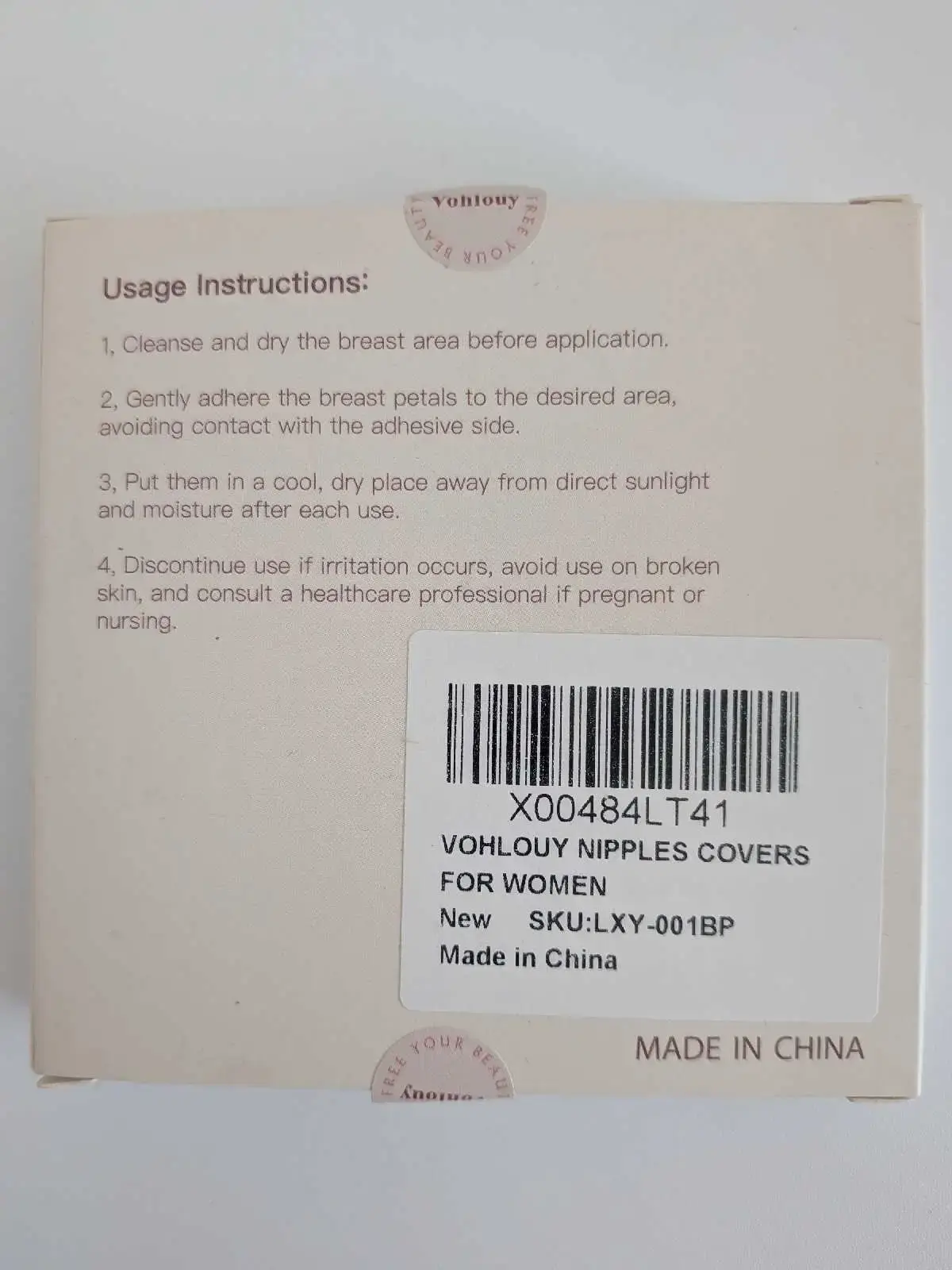 Vohlouy Invisible Nipple Covers - Medical Grade Silicone - photo 4