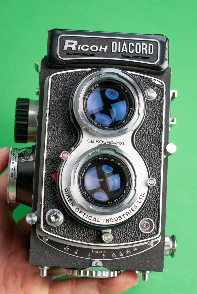 Ricoh Diacord L- Rikenon 80mm f/3.5 TLR Gorgeous Lens ! - photo 2