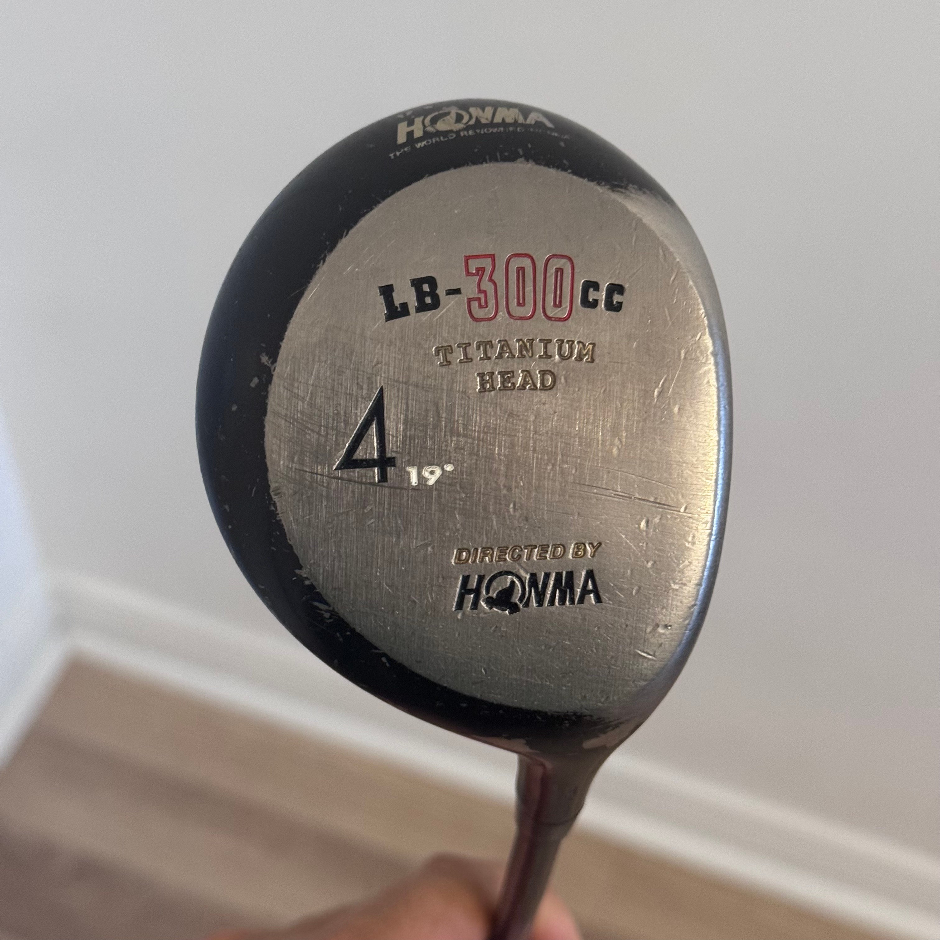 Honma LB-300cc 4 Wood 19° Titanium Head Golf Club - photo 5