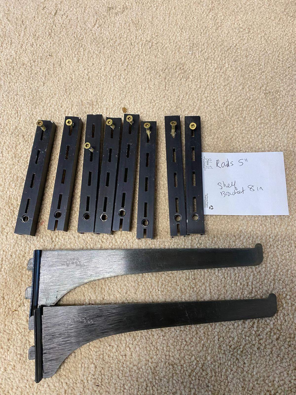 Shelf rails and brackets (3 different systems) - photo 2