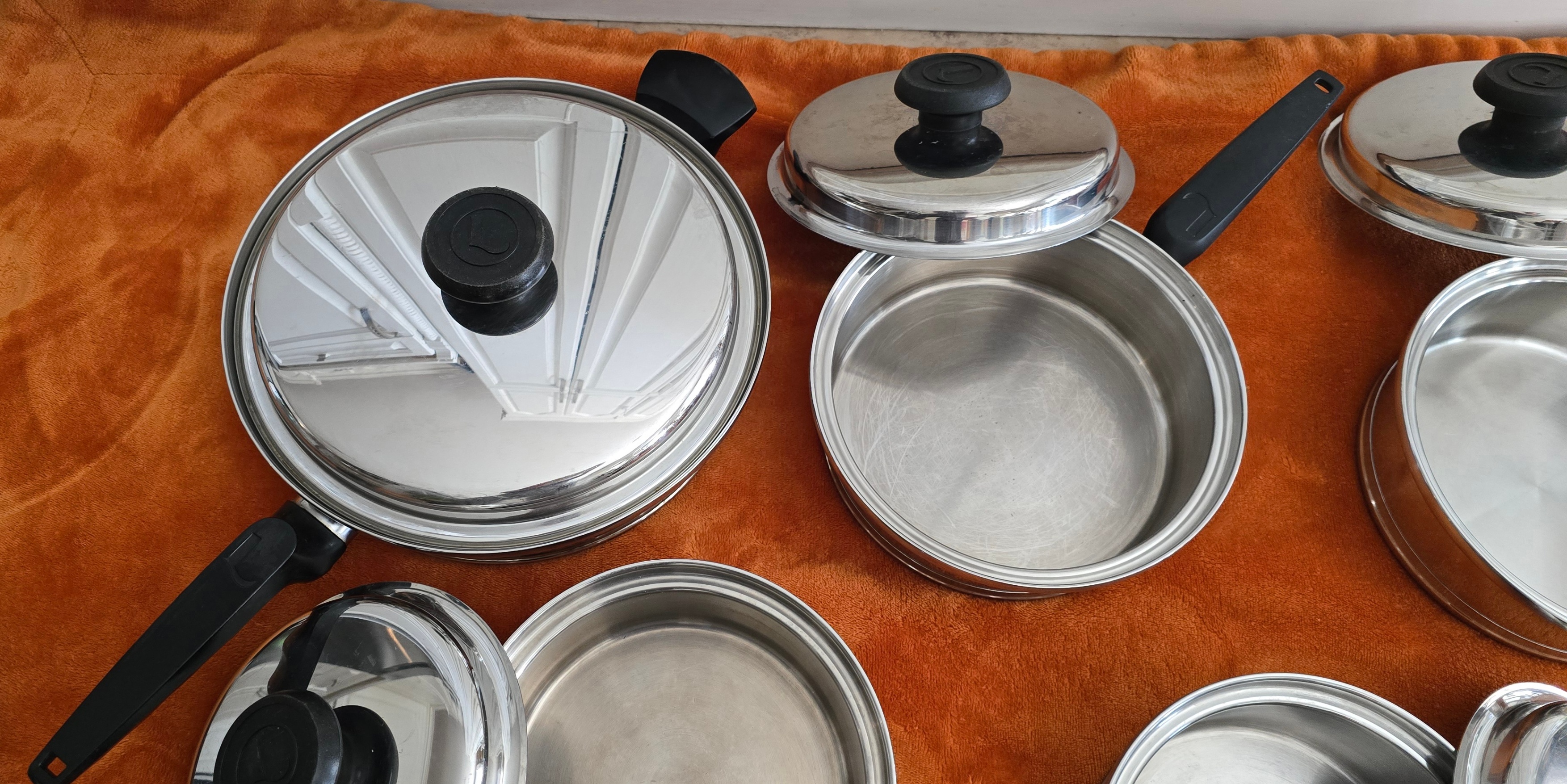 LIFETIME STAINLESS STEEL WATERLESS COOKWARE 19 PCS - photo 3