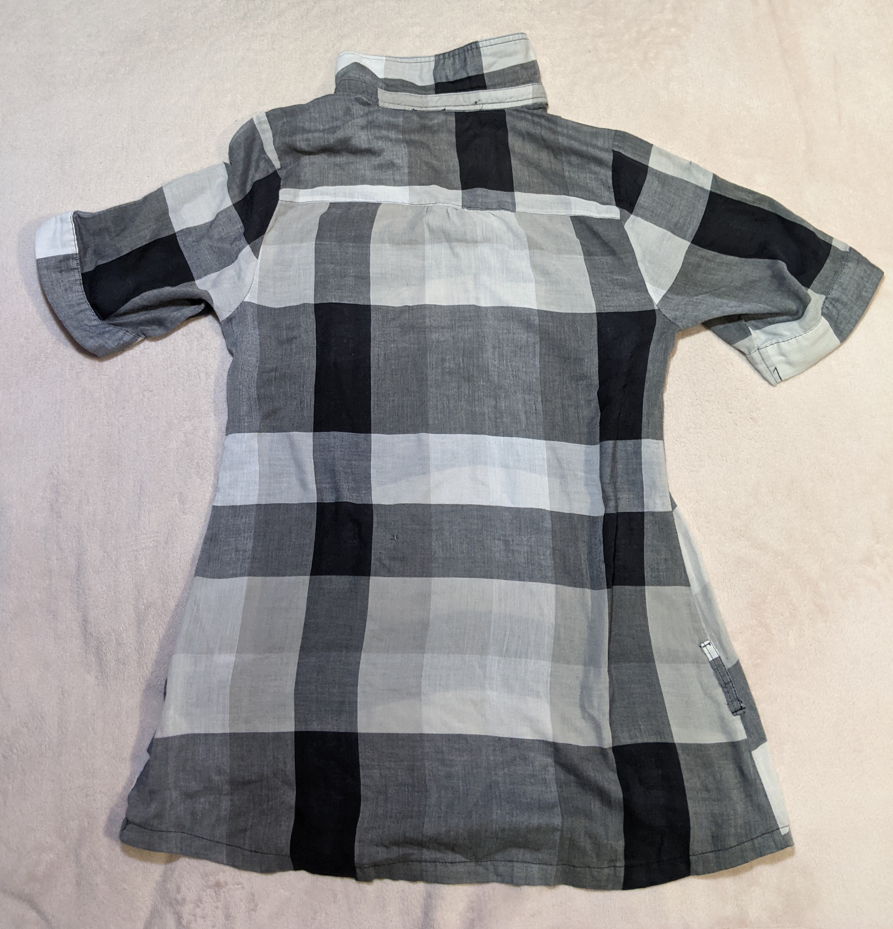 Gray plaid tunic - photo 2