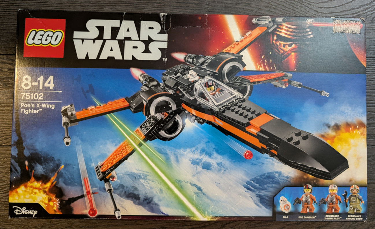 [New, sealed] Lego 75102 Star Wars Poe's X-Wing Fighter