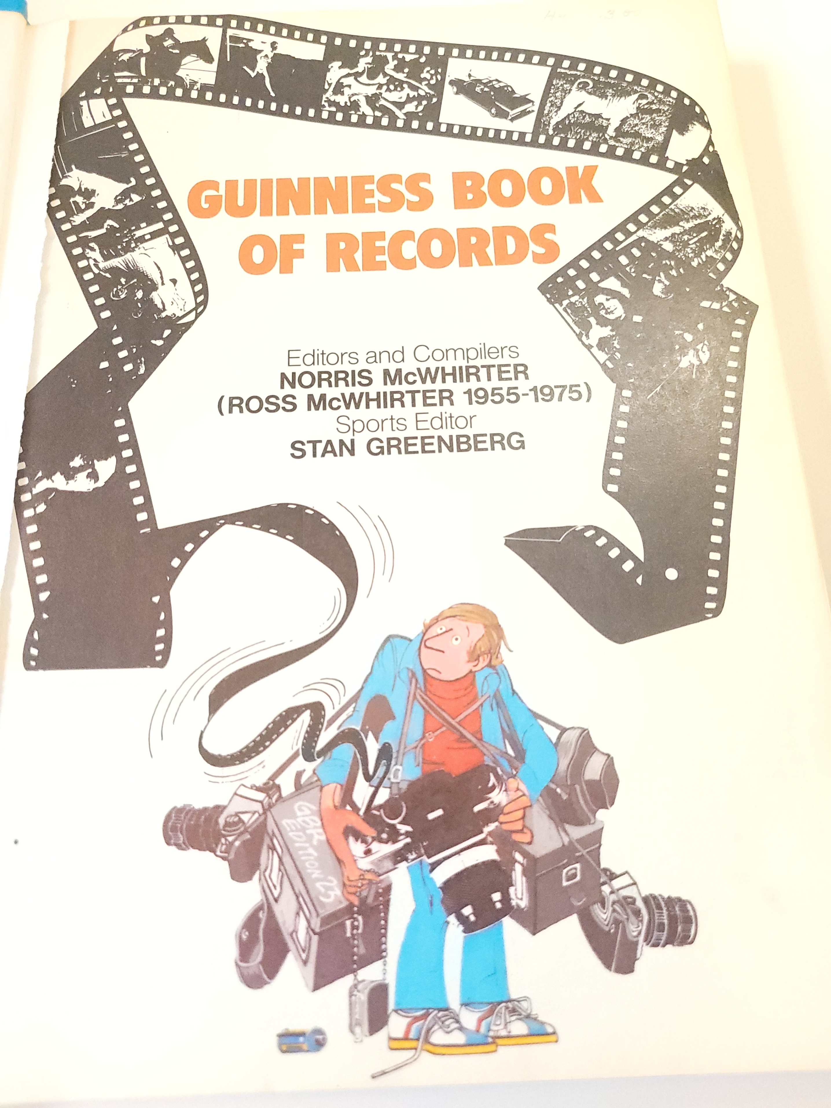 1977 Guinness Book of Records - Canadian Edition Hardcover - photo 4
