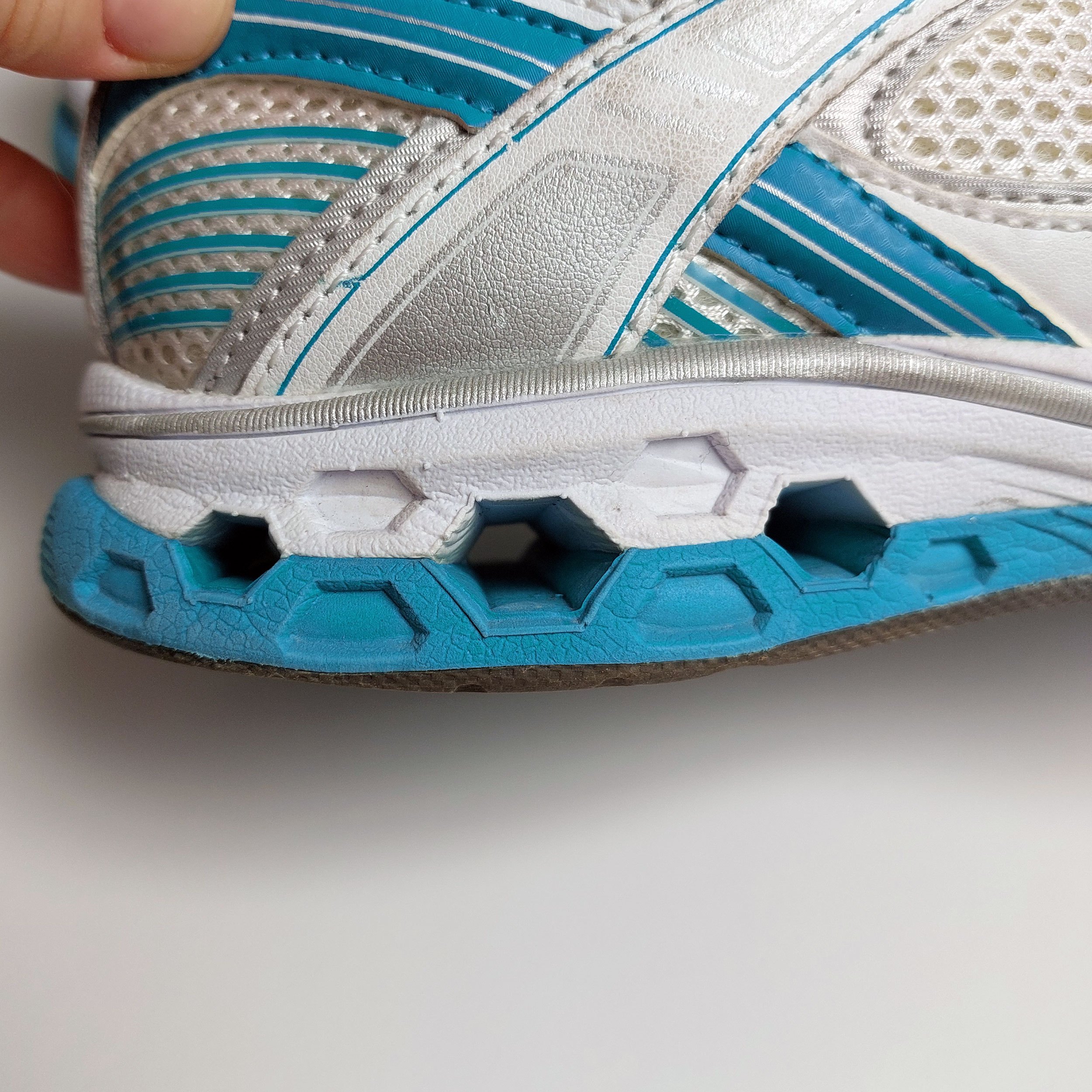 Starter Women’s Running Shoes Sneakers White/Turquoise Size 9 - photo 5