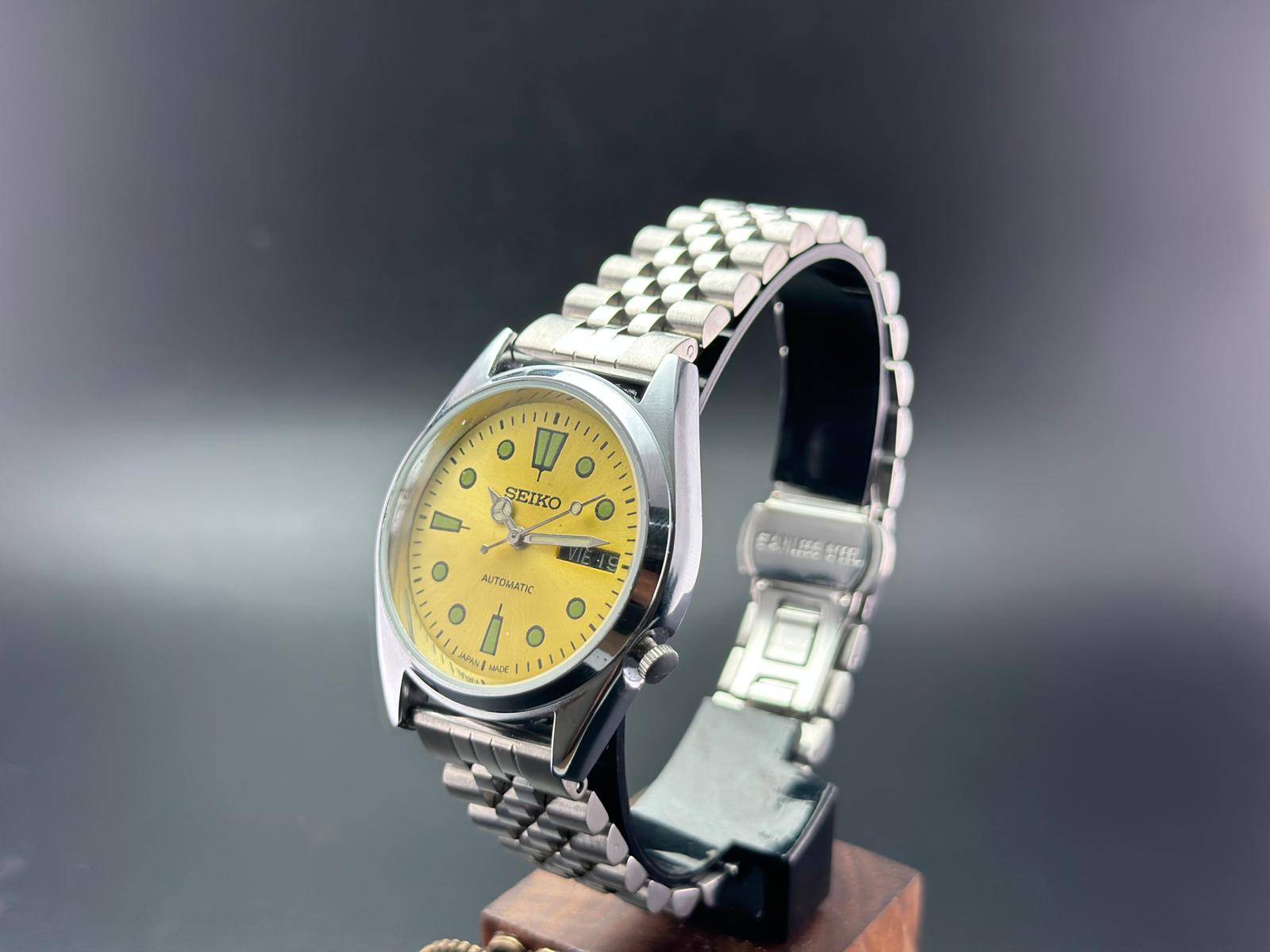 Vintage Seiko 5 Automatic 6309A Men's  Watch D&D- Japan Made - photo 3