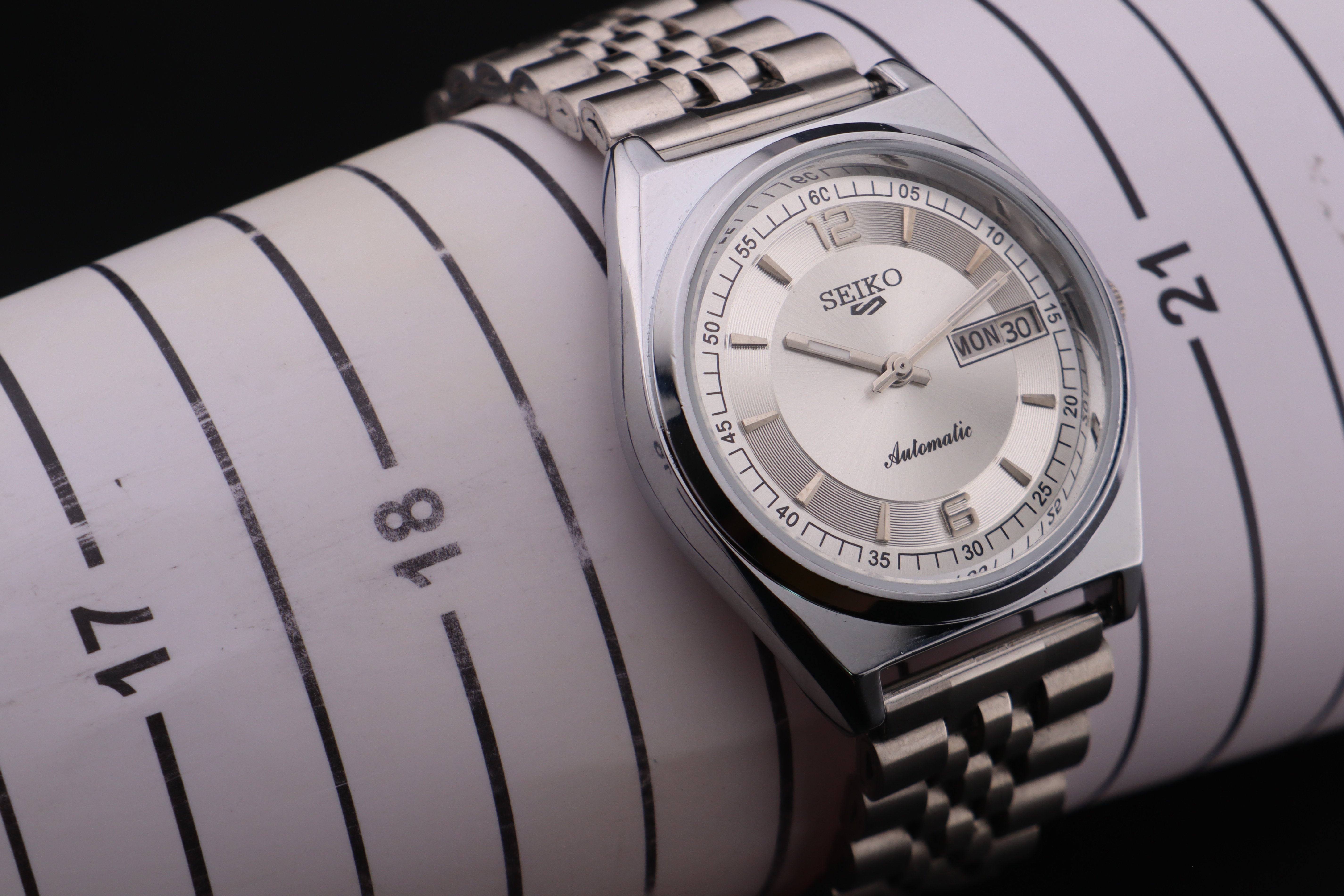 Vintage Seiko 5 Automatic 6309A Men's  Watch D&D- Japan Made - photo 4
