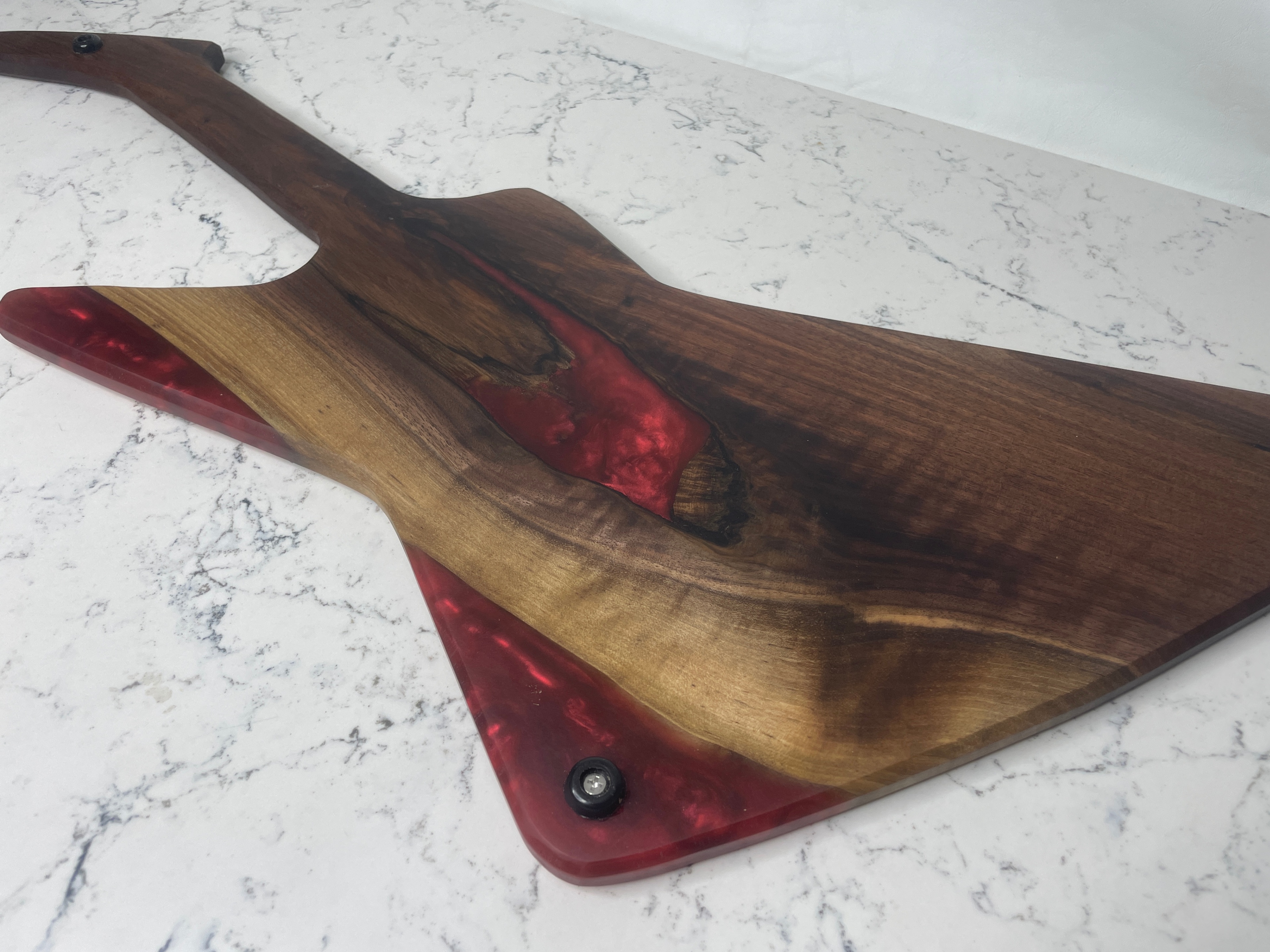 "Guitar"-Erie Board (Gibson Charcuterie Board w/ Dragon Epoxy) - photo 5